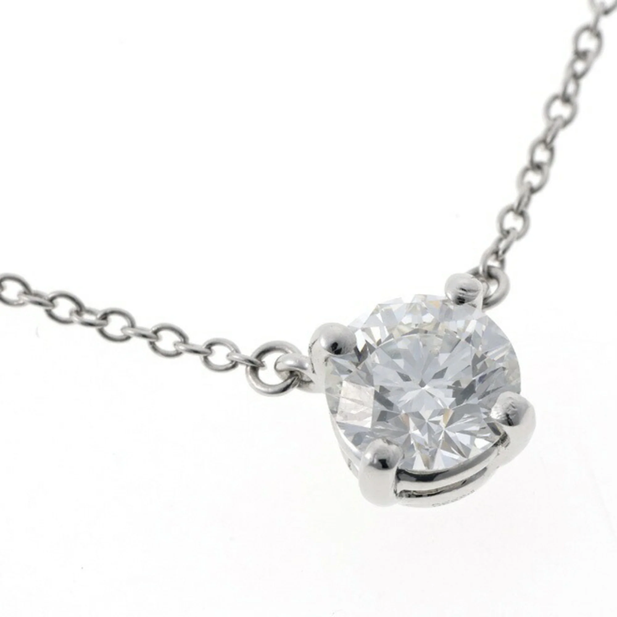 Pendant Necklace Platinum With Diamond - Image 4