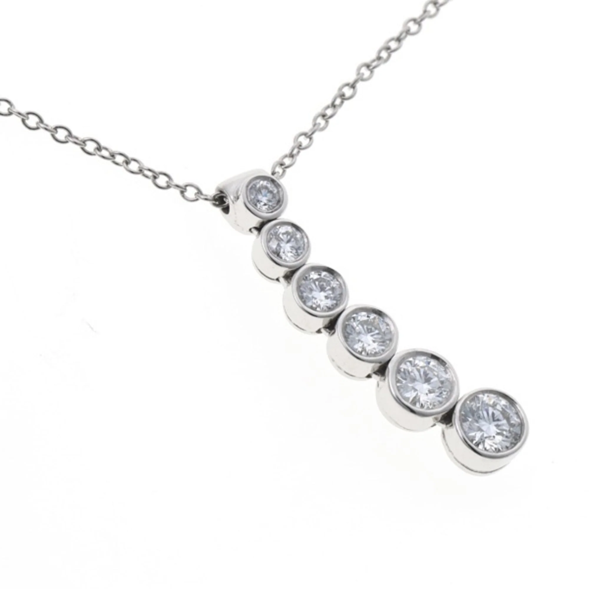 Pendant Necklace Platinum with Diamond - Image 5