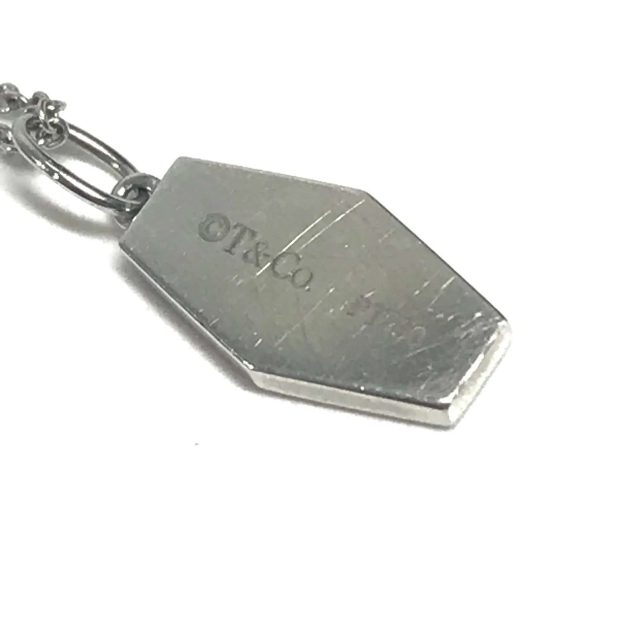 Pendant Necklace Platinum with Diamond - Image 5