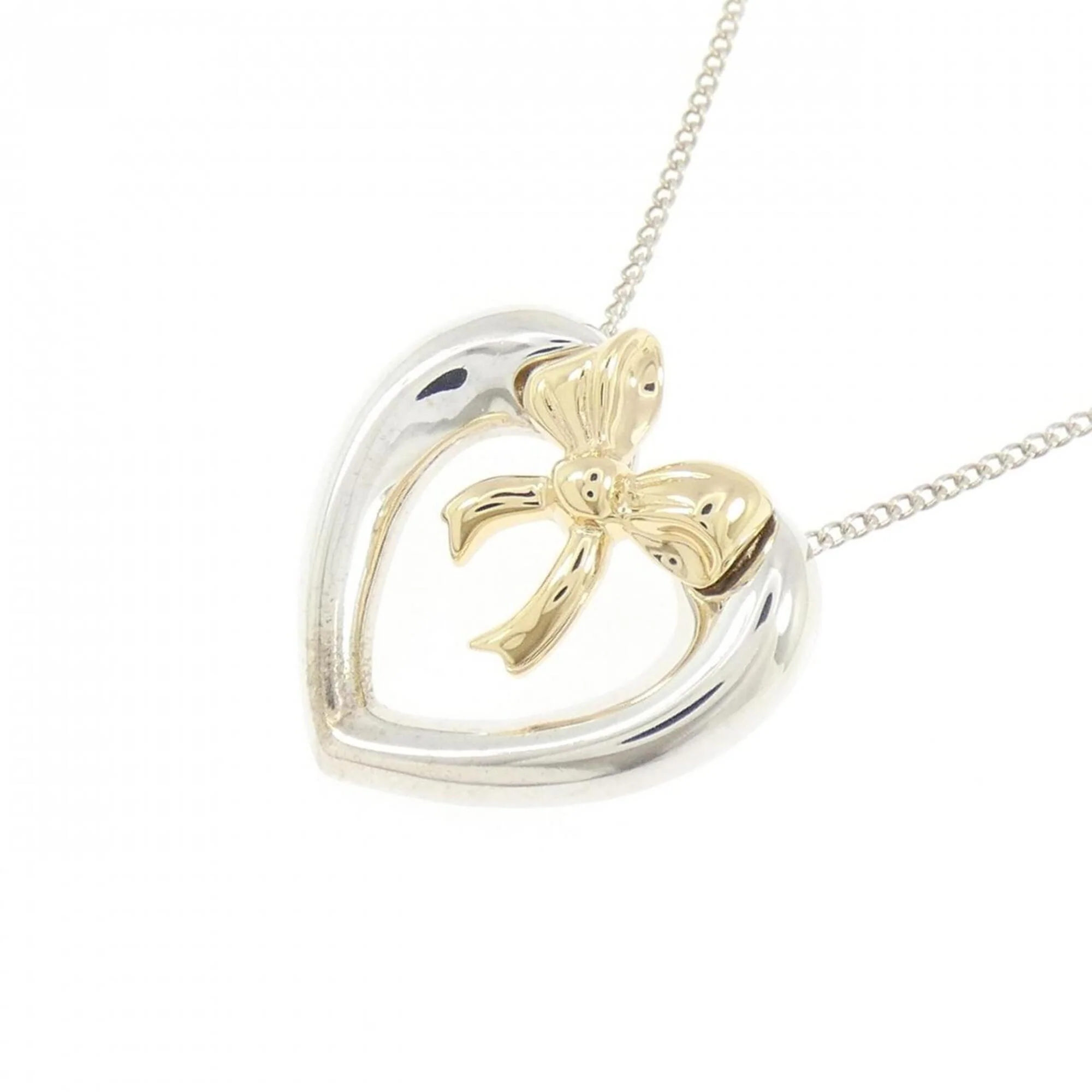 Pendant Necklace Sterling Silver and 18K Yellow Gold - Image 3