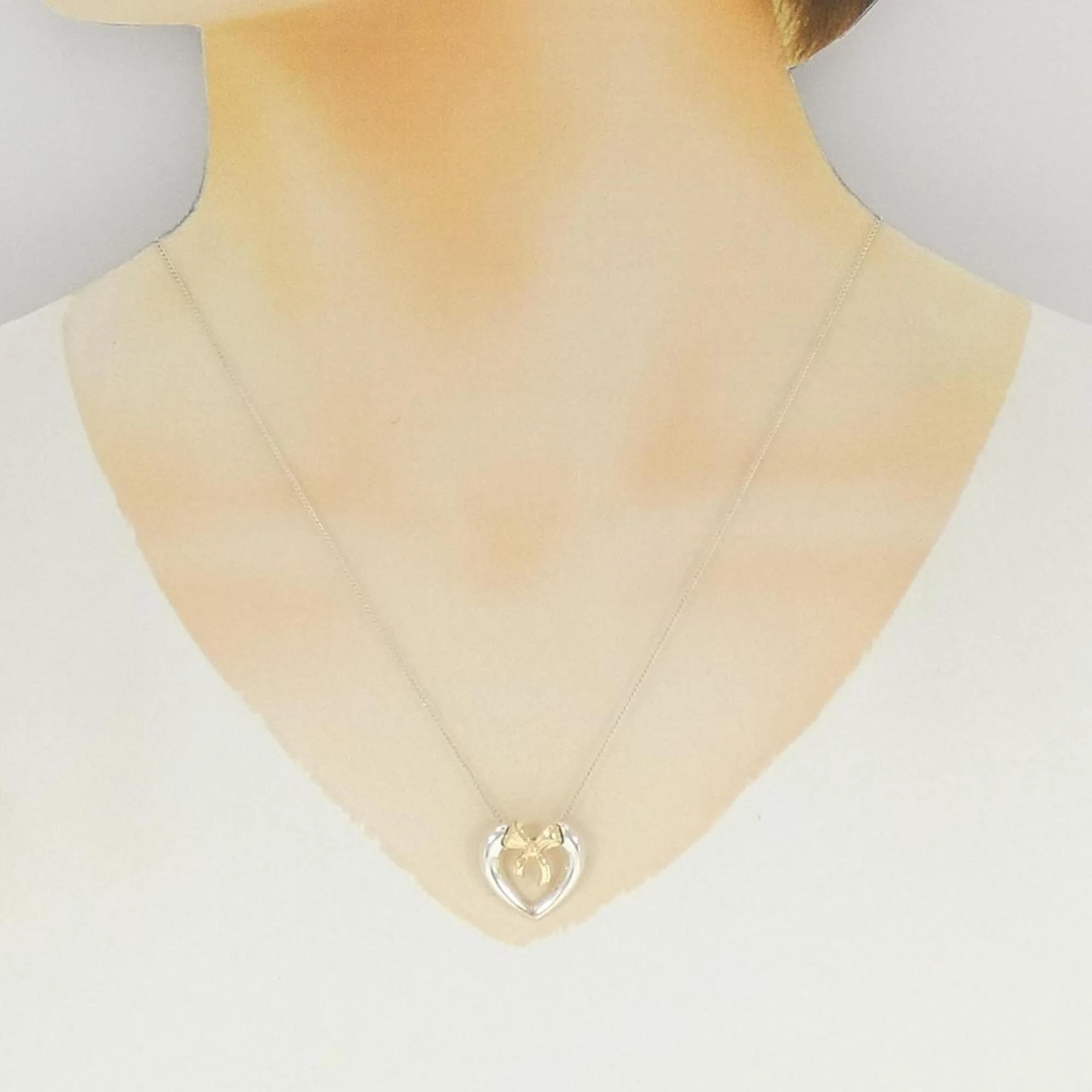 Pendant Necklace Sterling Silver and 18K Yellow Gold - Image 6