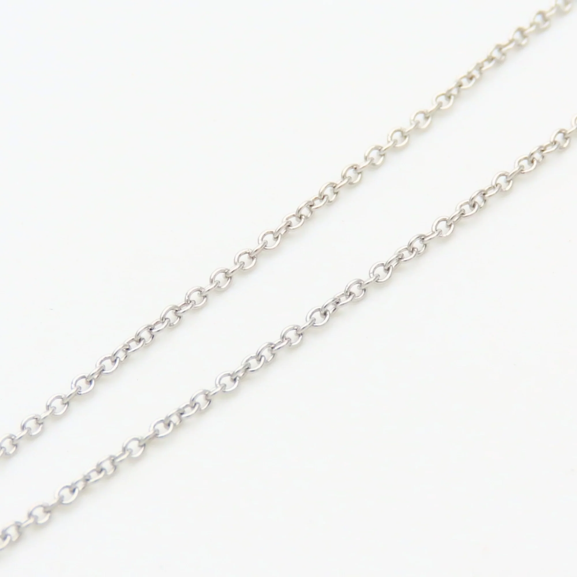 Pendant Necklace Sterling Silver with Diamond - Image 5