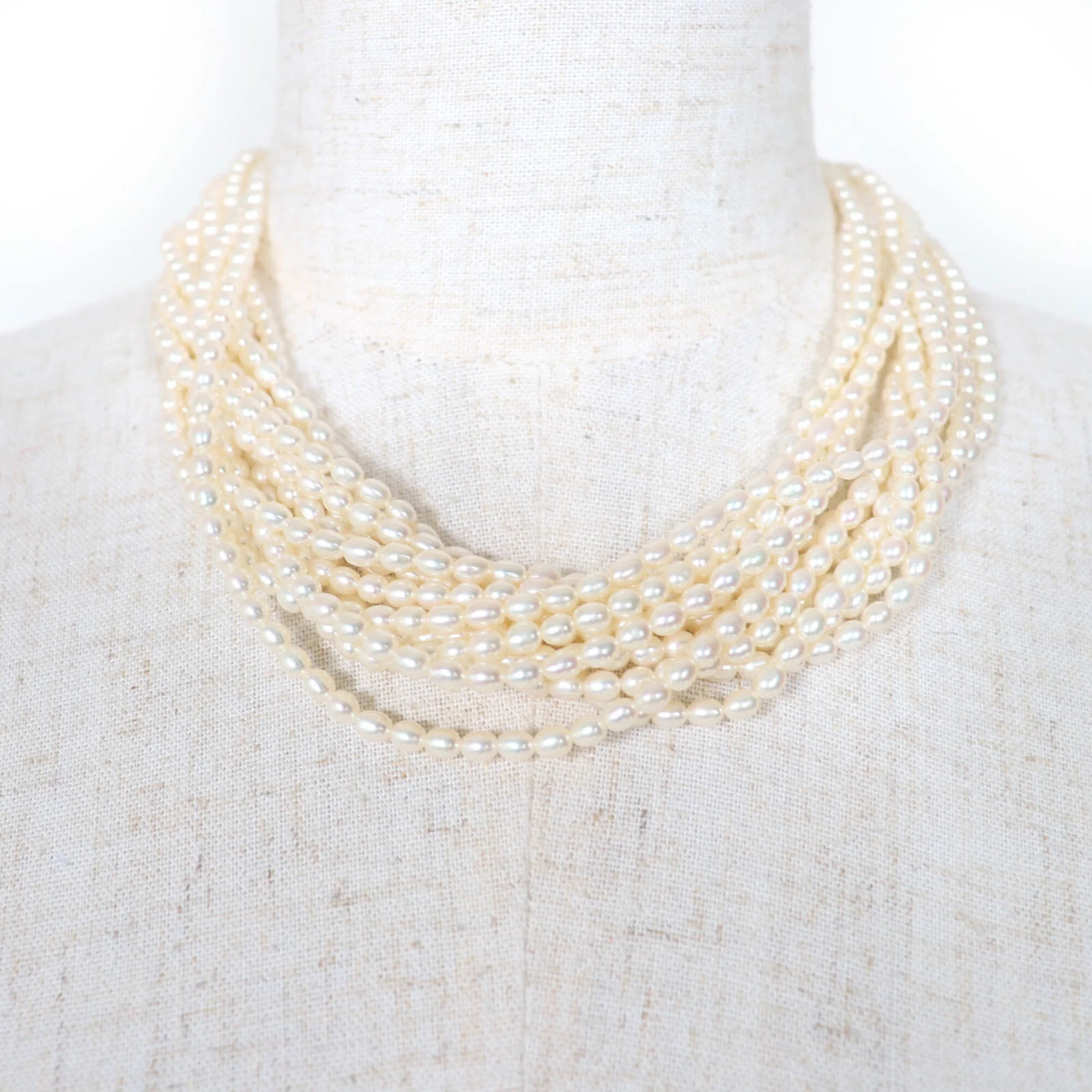 Pendant Necklace Sterling Silver with Pearl - Image 3