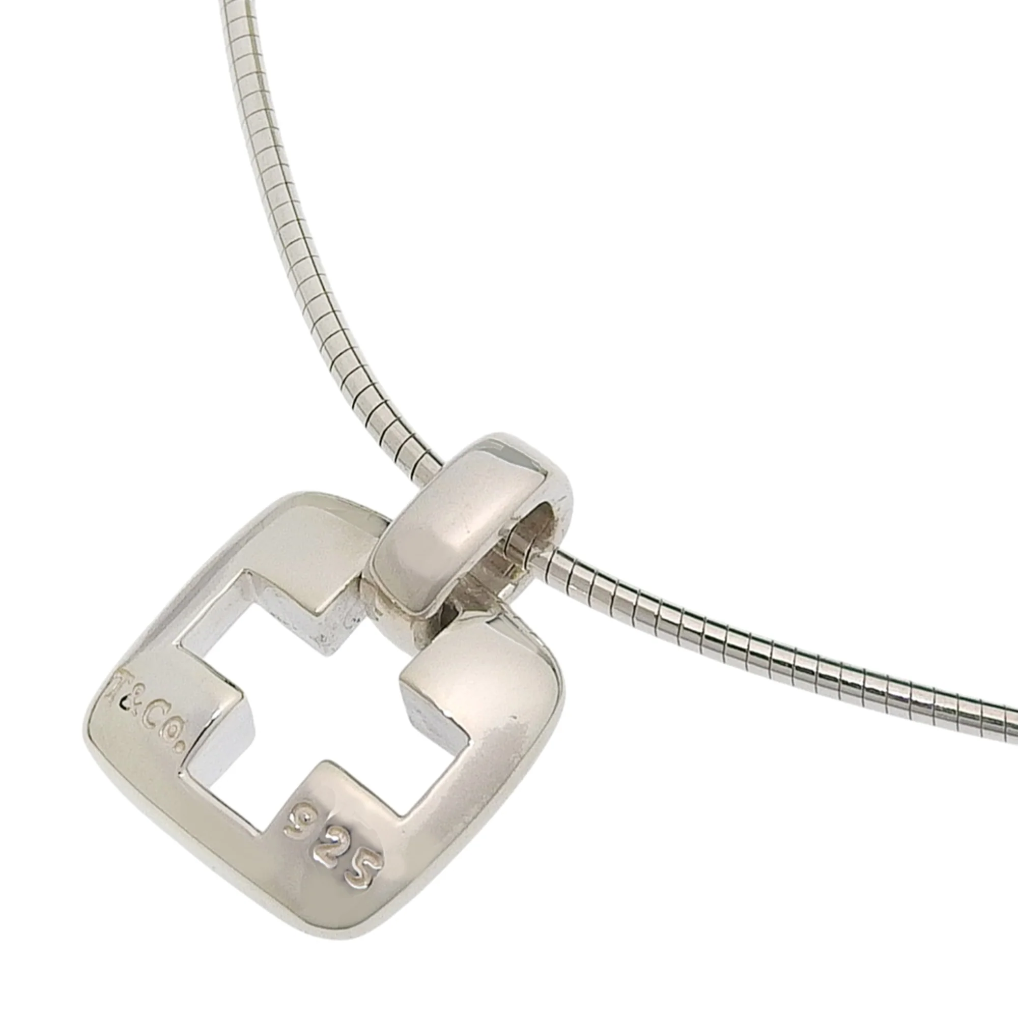 Piast Cross Pendant Necklace Sterling Silver - Image 2