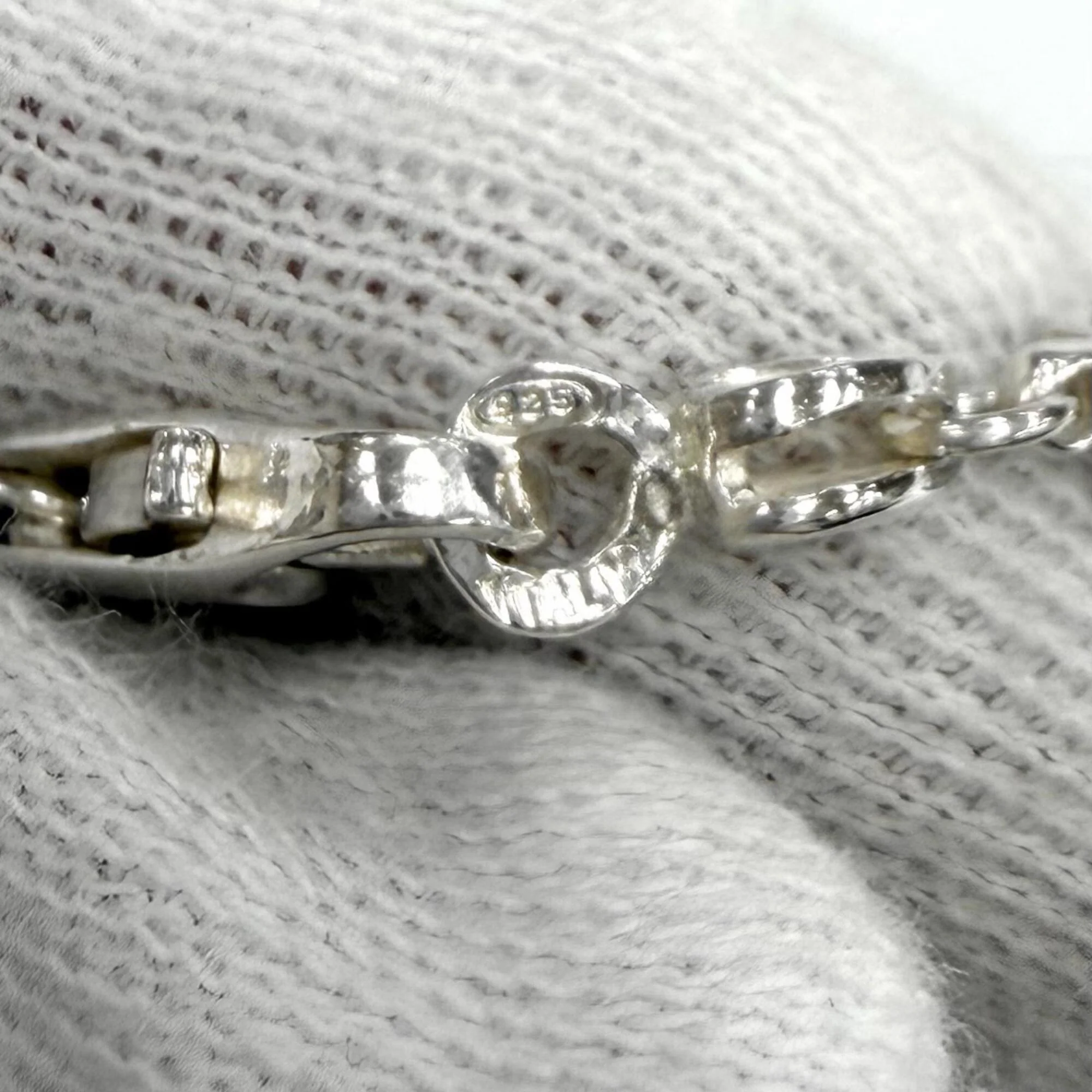 Puff Heart Pendant Necklace Sterling Silver - Image 9