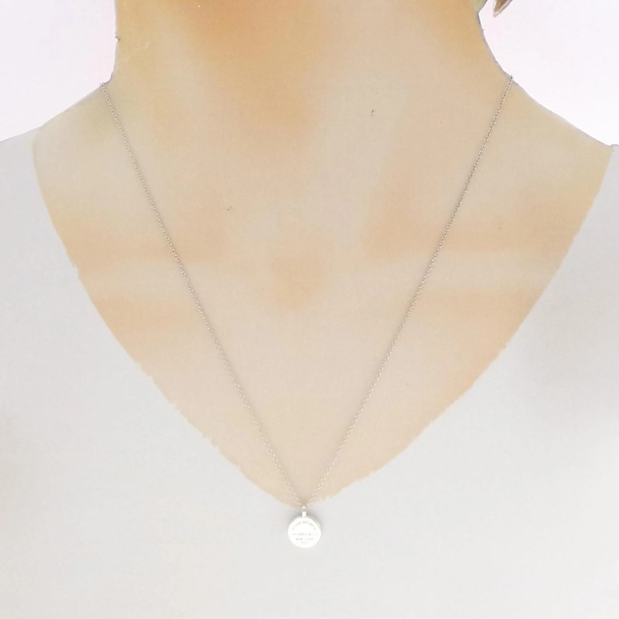 Return To Circle Pendant Necklace Sterling Silver - Image 5