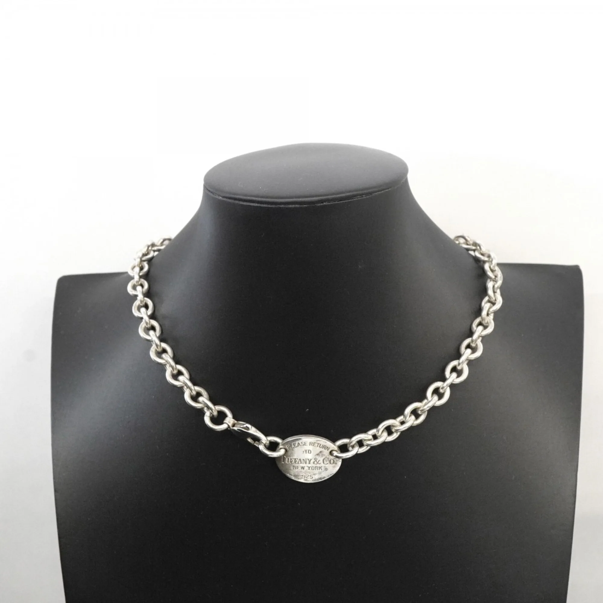 Return To Oval Pendant Necklace Sterling Silver - Image 6