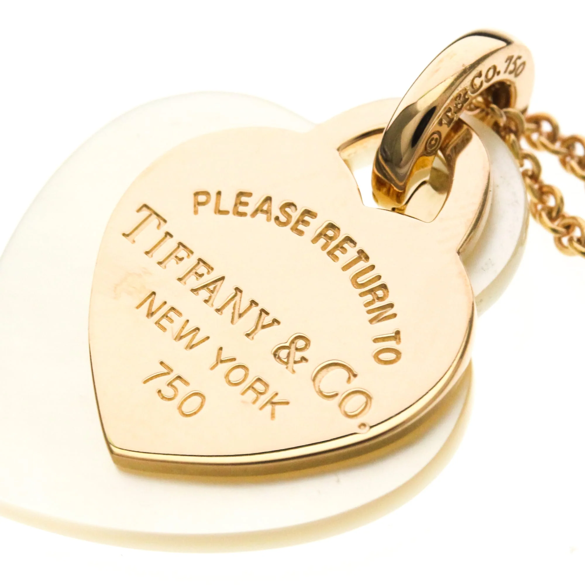 Return To Tiffany Pendant Necklace 18K Rose Gold - Image 8