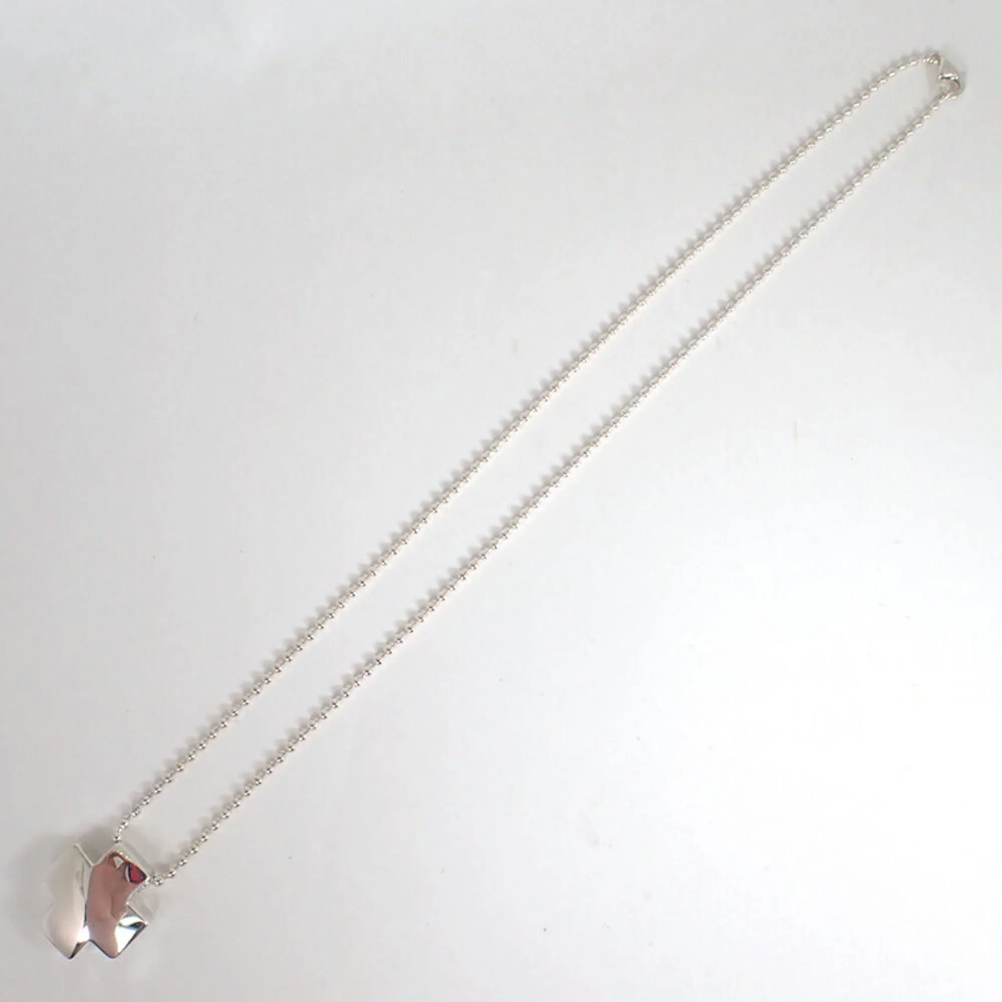 Roman Cross Pendant Necklace Sterling Silver - Image 5