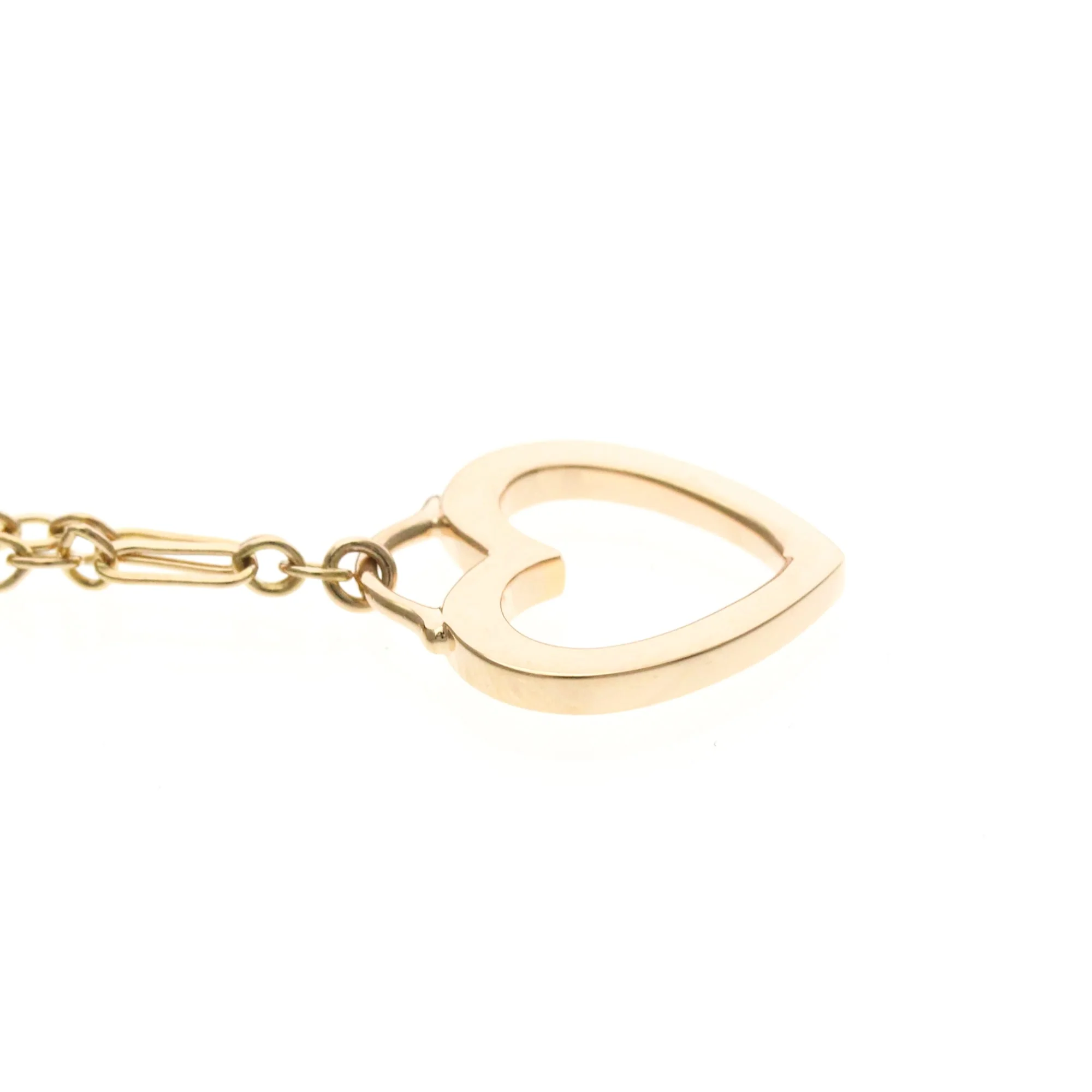Sentimental Heart Pendant Necklace 18K Rose Gold - Image 5