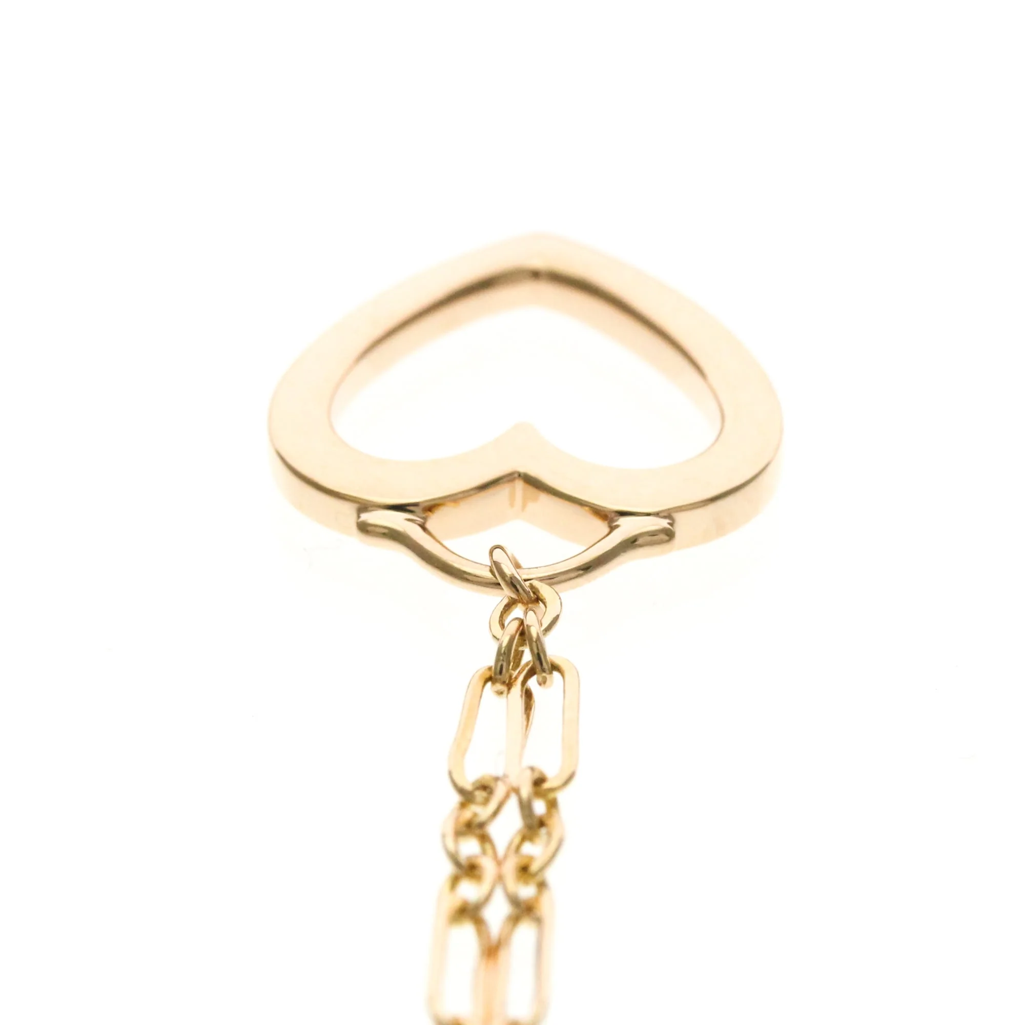 Sentimental Heart Pendant Necklace 18K Rose Gold - Image 6