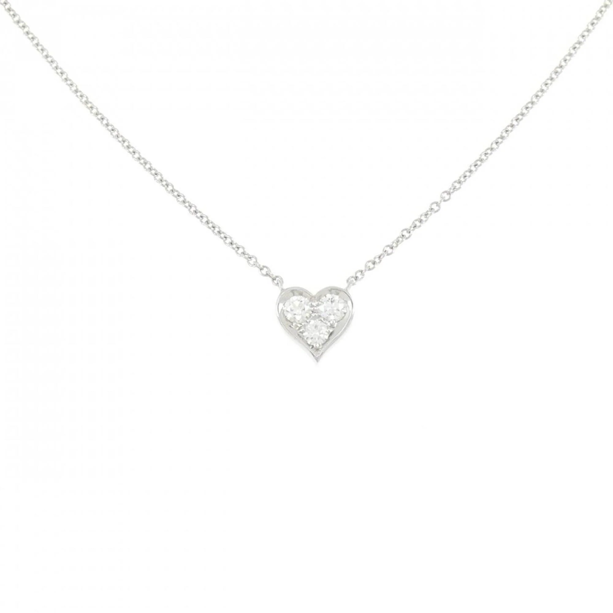 Sentimental Pendant Necklace Platinum with Diamond