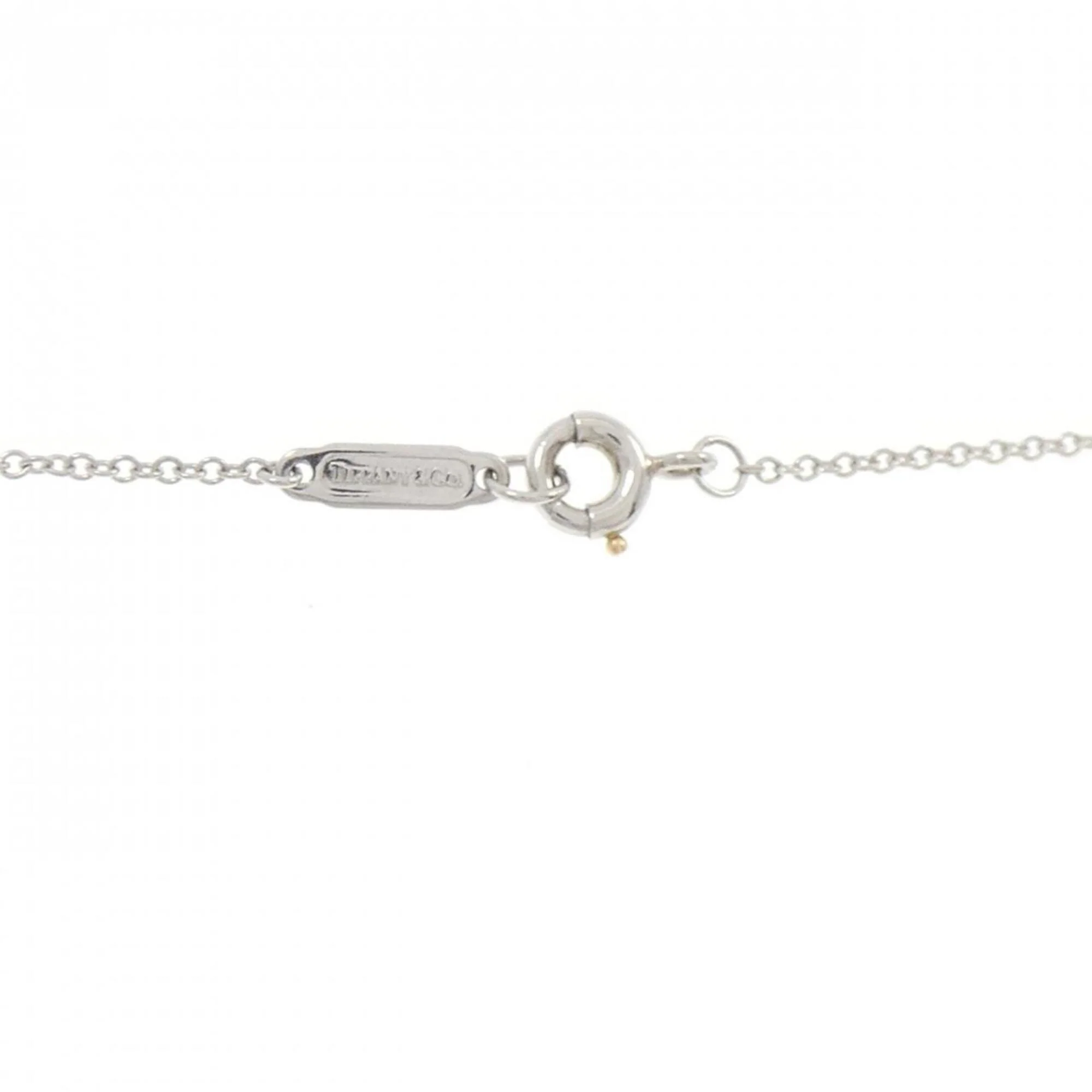 Solitaire Pendant Necklace Platinum with Diamond - Image 5