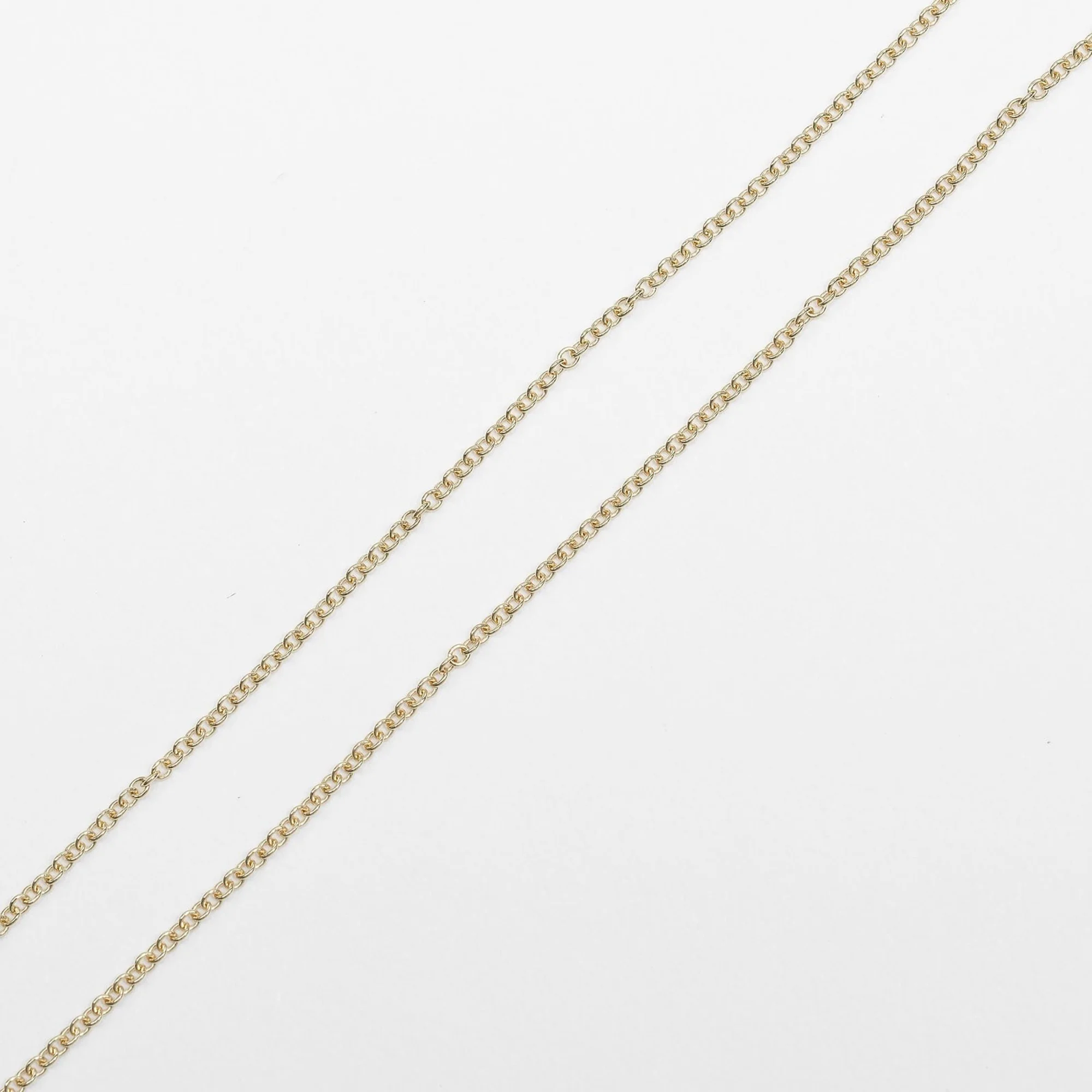 T Smile Mini Pendant Necklace 18K Yellow Gold - Image 4