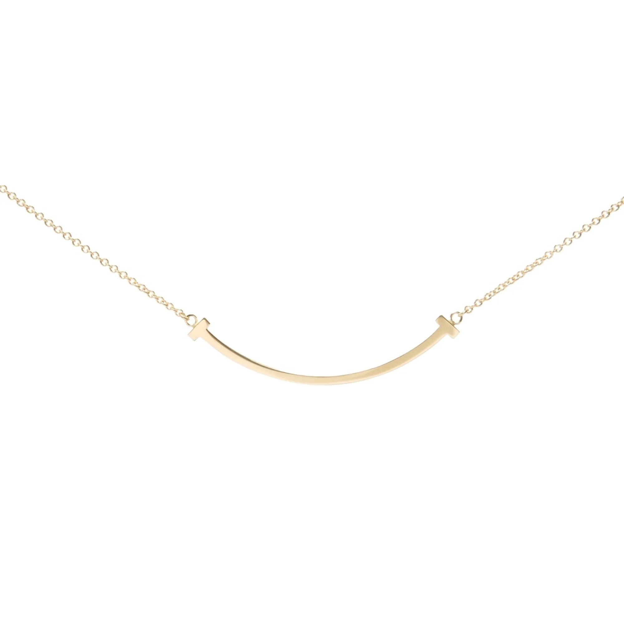 T Smile Pendant Necklace