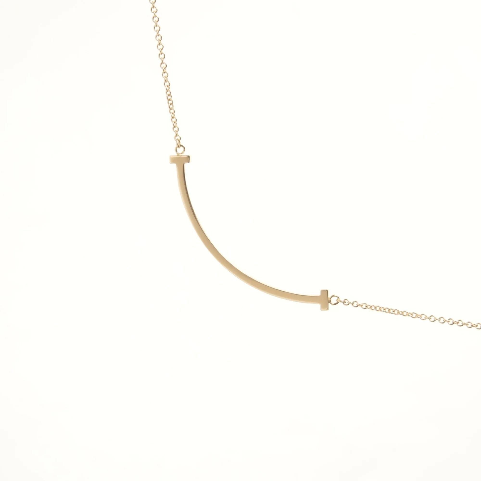 T Smile Pendant Necklace - Image 3