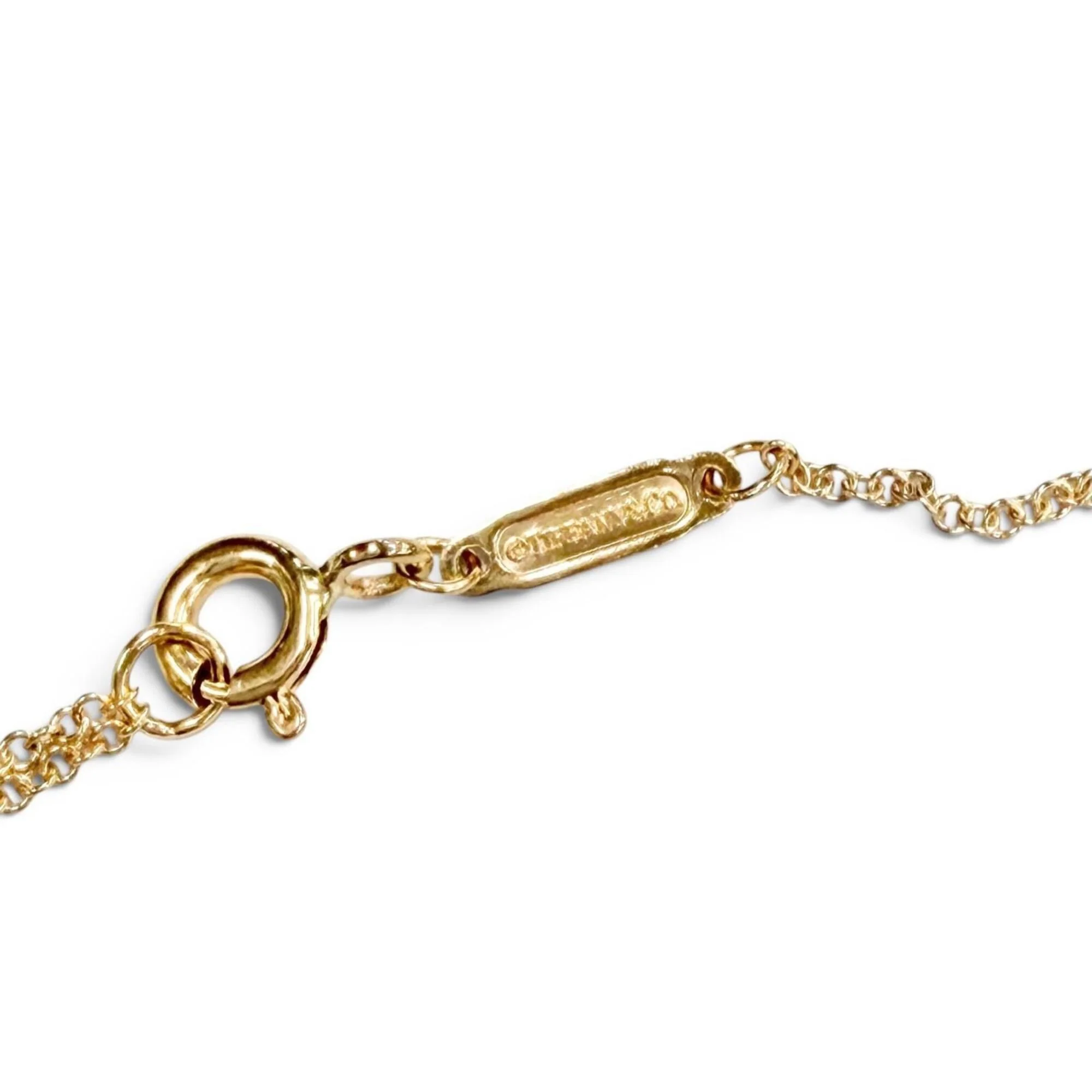 T Smile Pendant Necklace 18K Rose Gold - Image 7