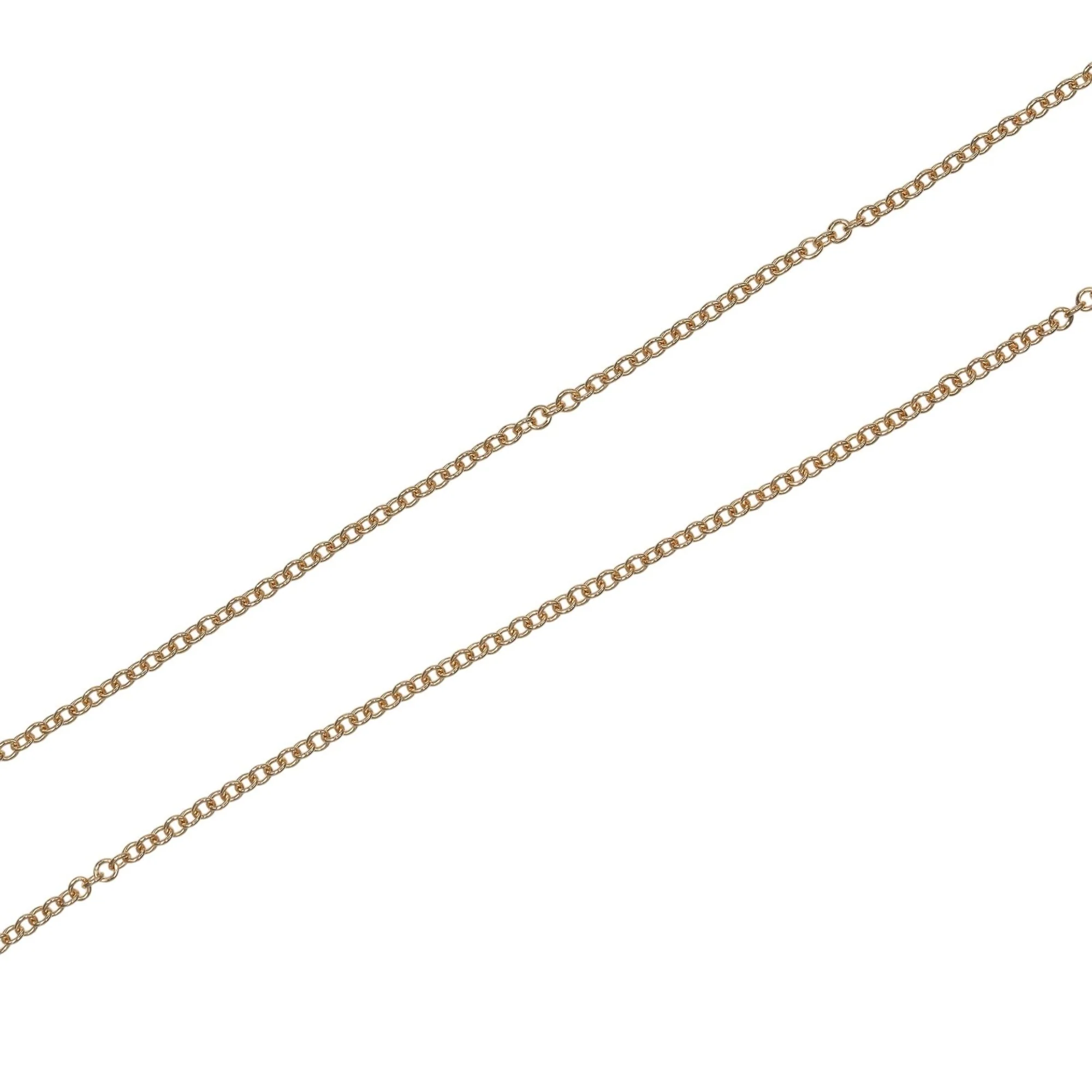T Smile Pendant Necklace 18K Rose Gold - Image 7
