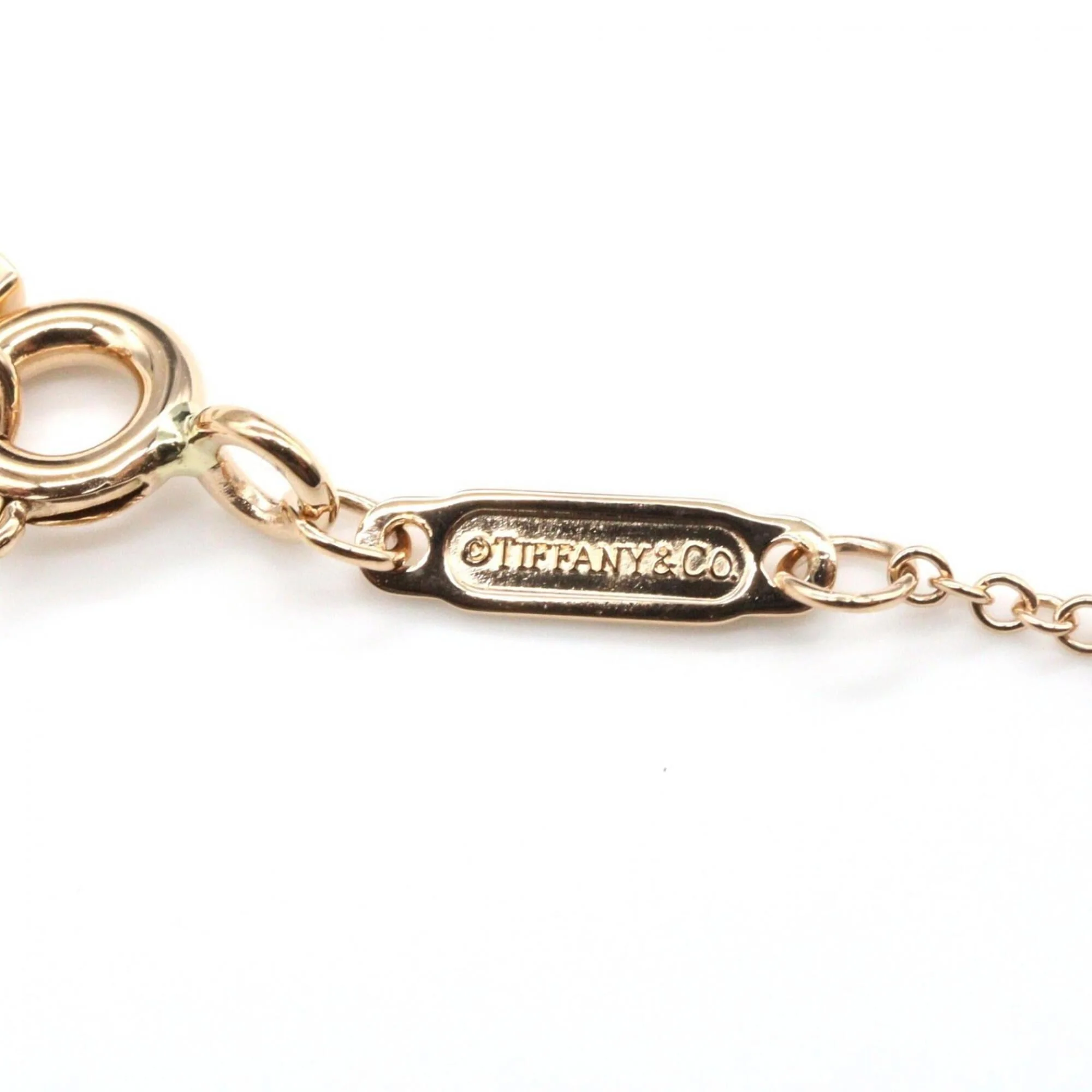 T Smile Pendant Necklace 18K Rose Gold - Image 3