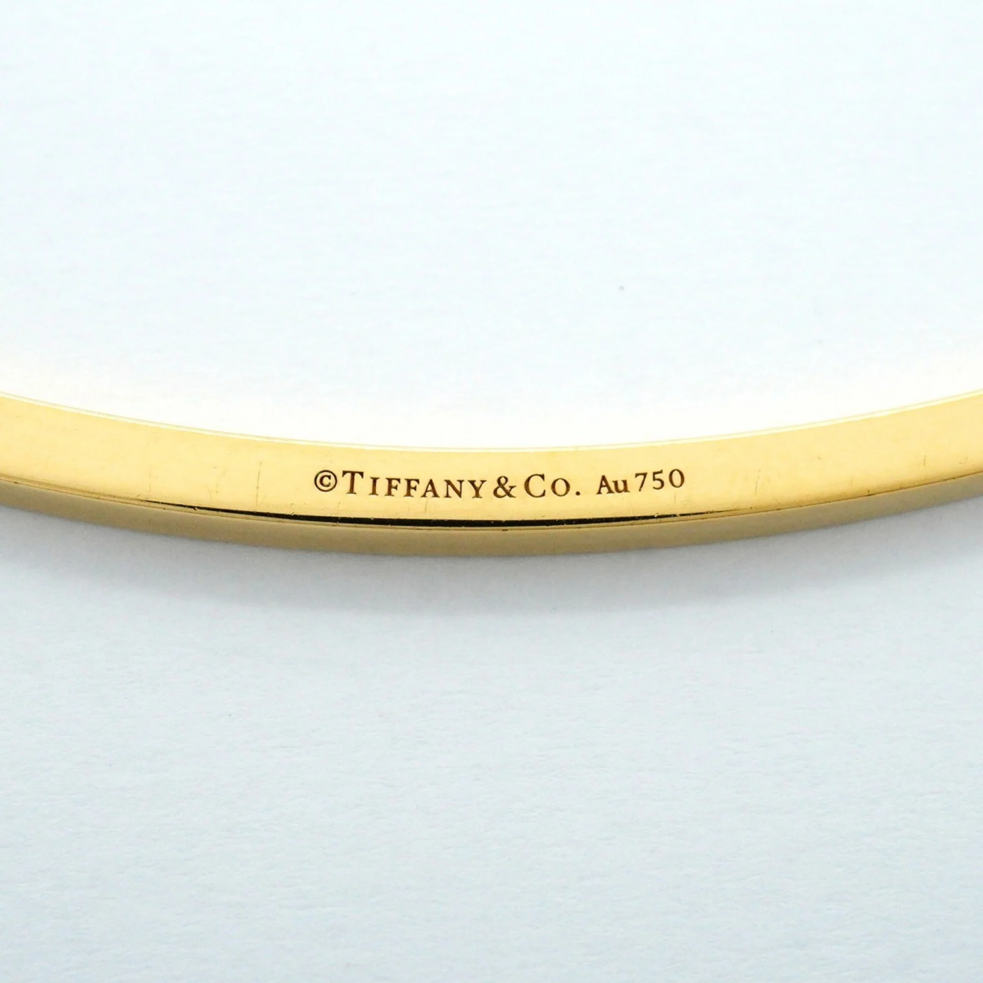 T Smile Pendant Necklace 18K Yellow Gold - Image 6