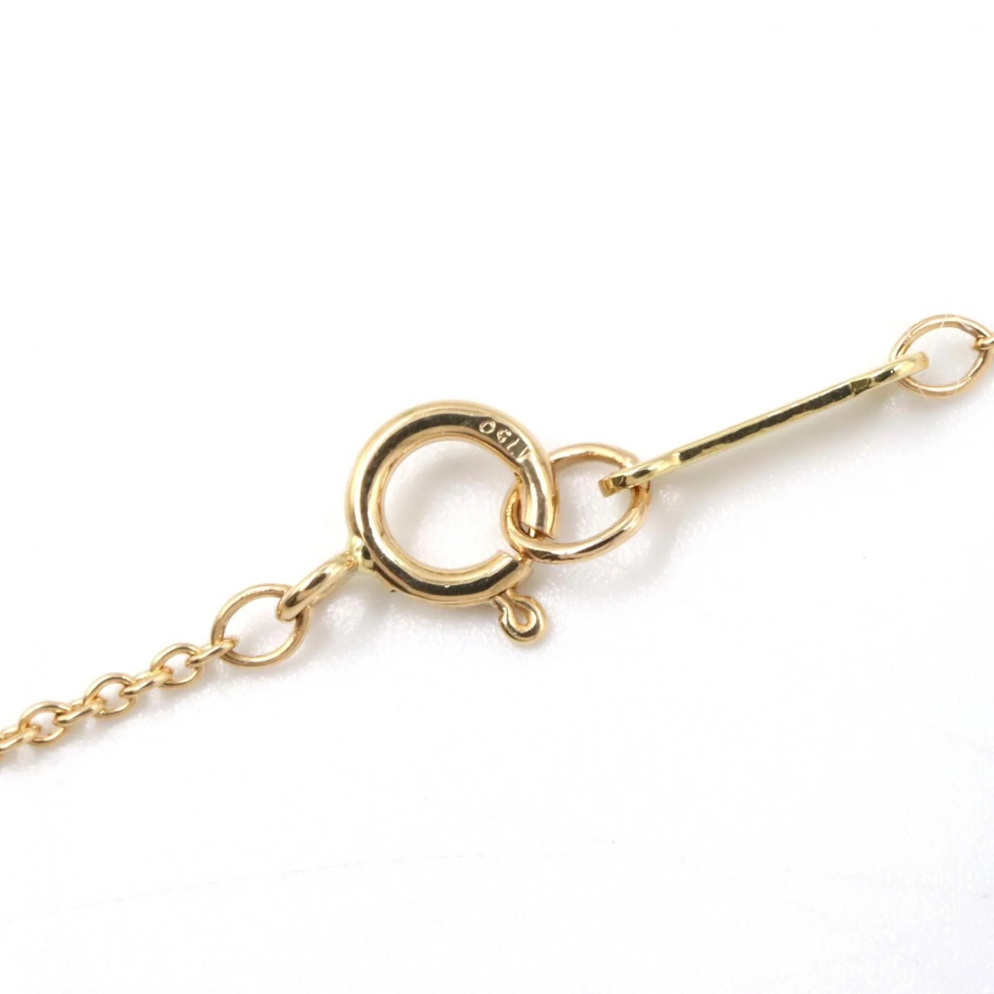 Teardrop Pendant Necklace 18K Yellow Gold - Image 4