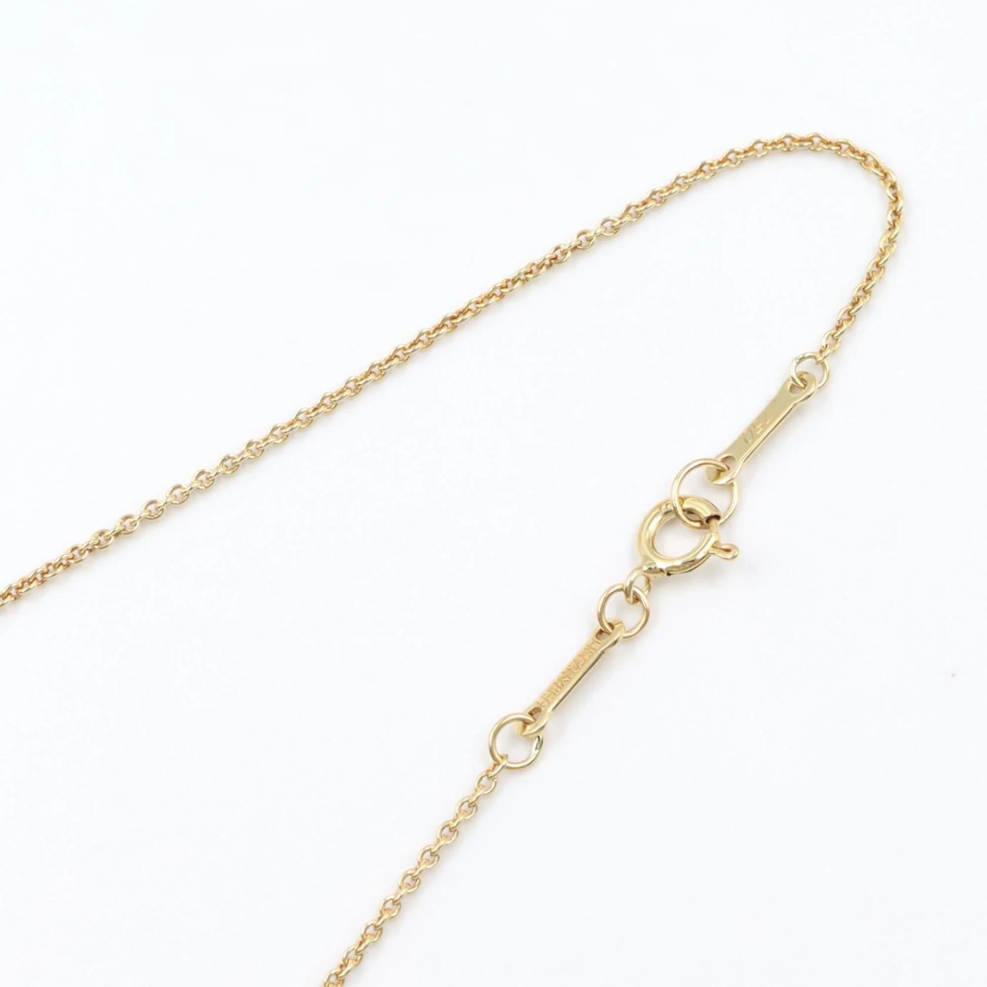 Teardrop Pendant Necklace 18K Yellow Gold - Image 4