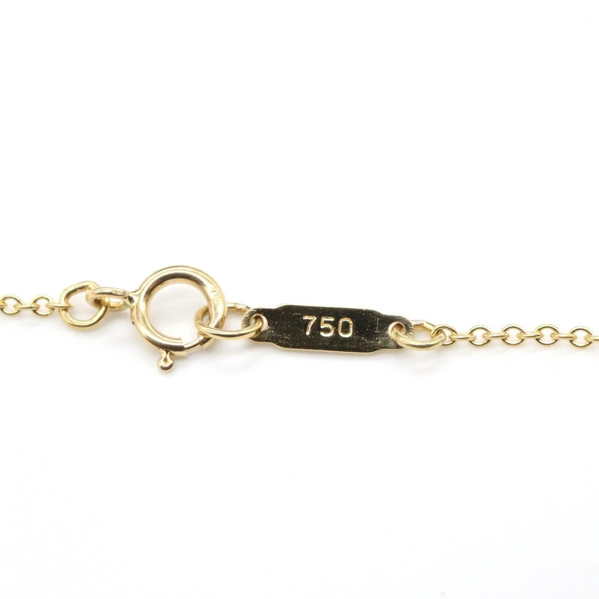 Triple Heart Pendant Necklace 18K Yellow Gold - Image 4