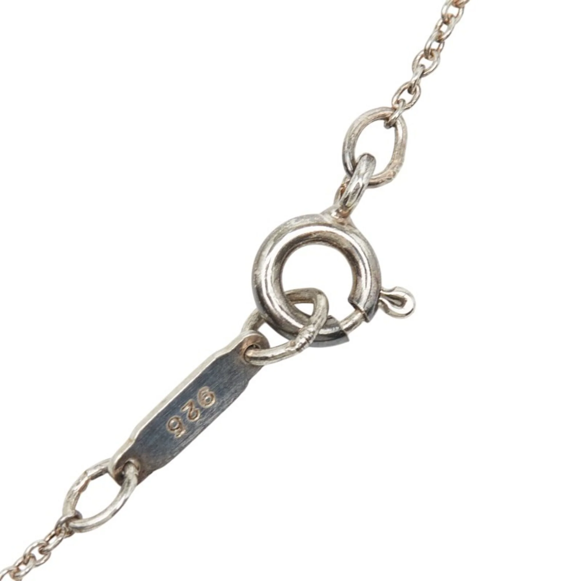 Triple Heart Pendant Necklace Sterling Silver - Image 6
