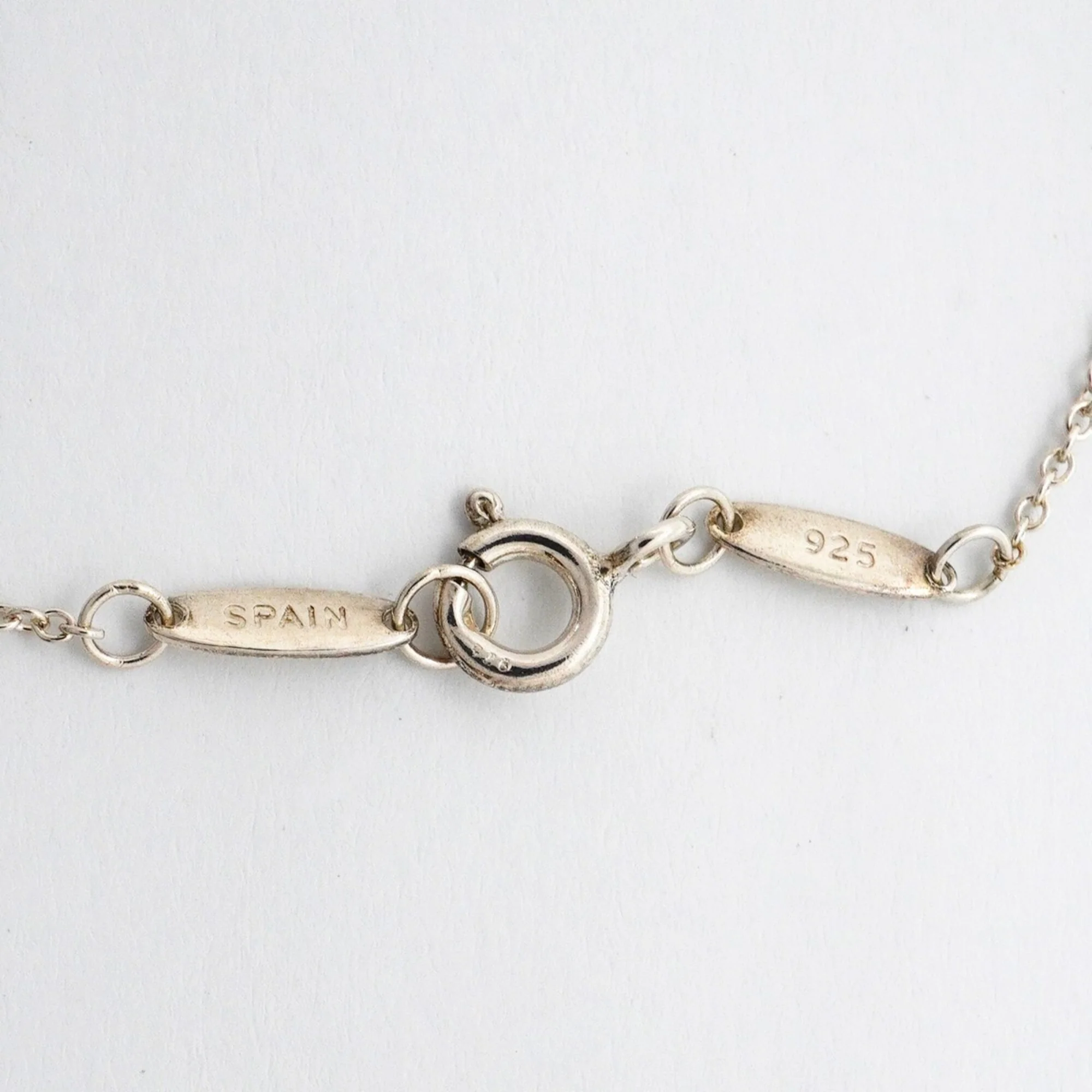 Wave Pendant Necklace Sterling Silver - Image 5