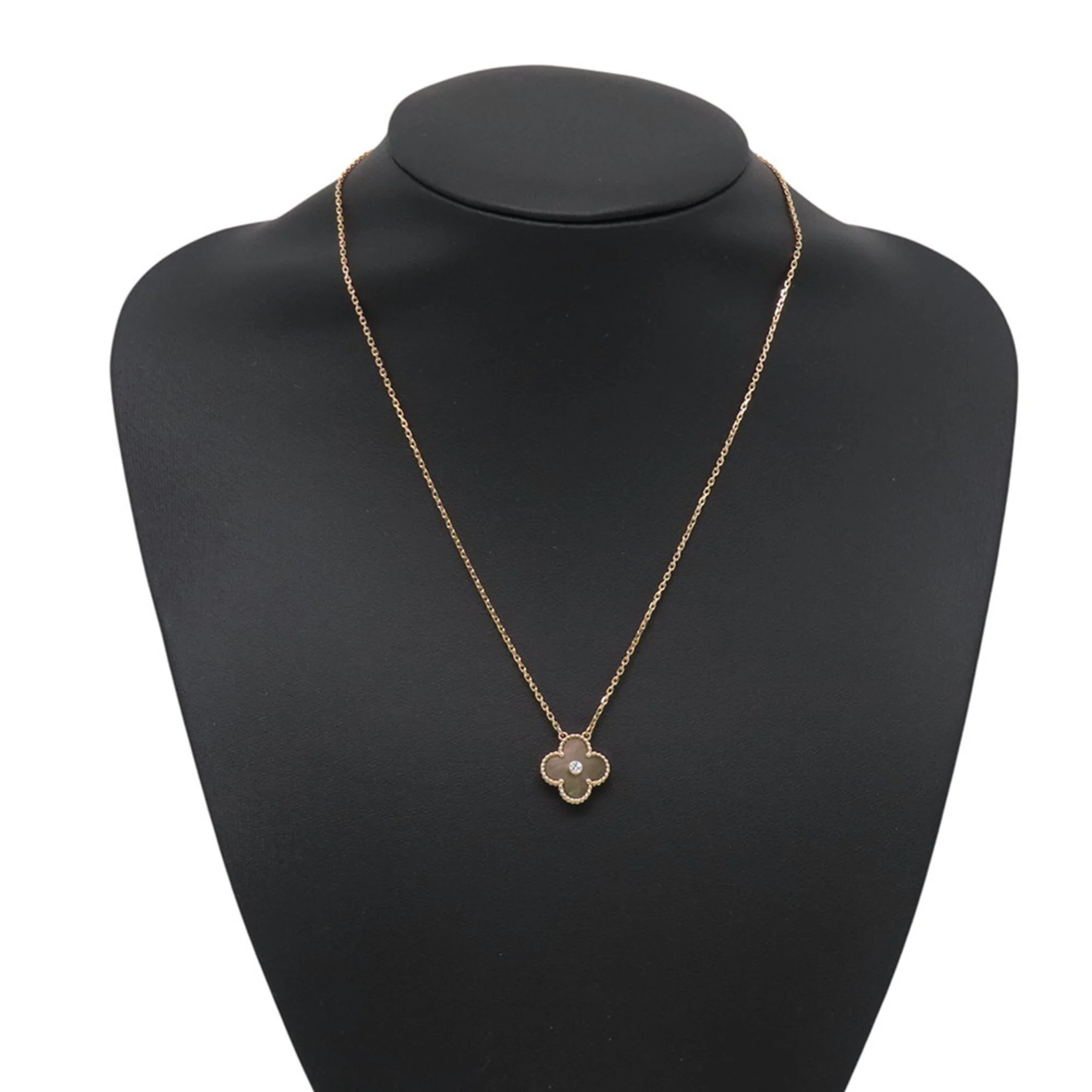 Alhambra Pendant Necklace 18K Rose Gold - Image 4