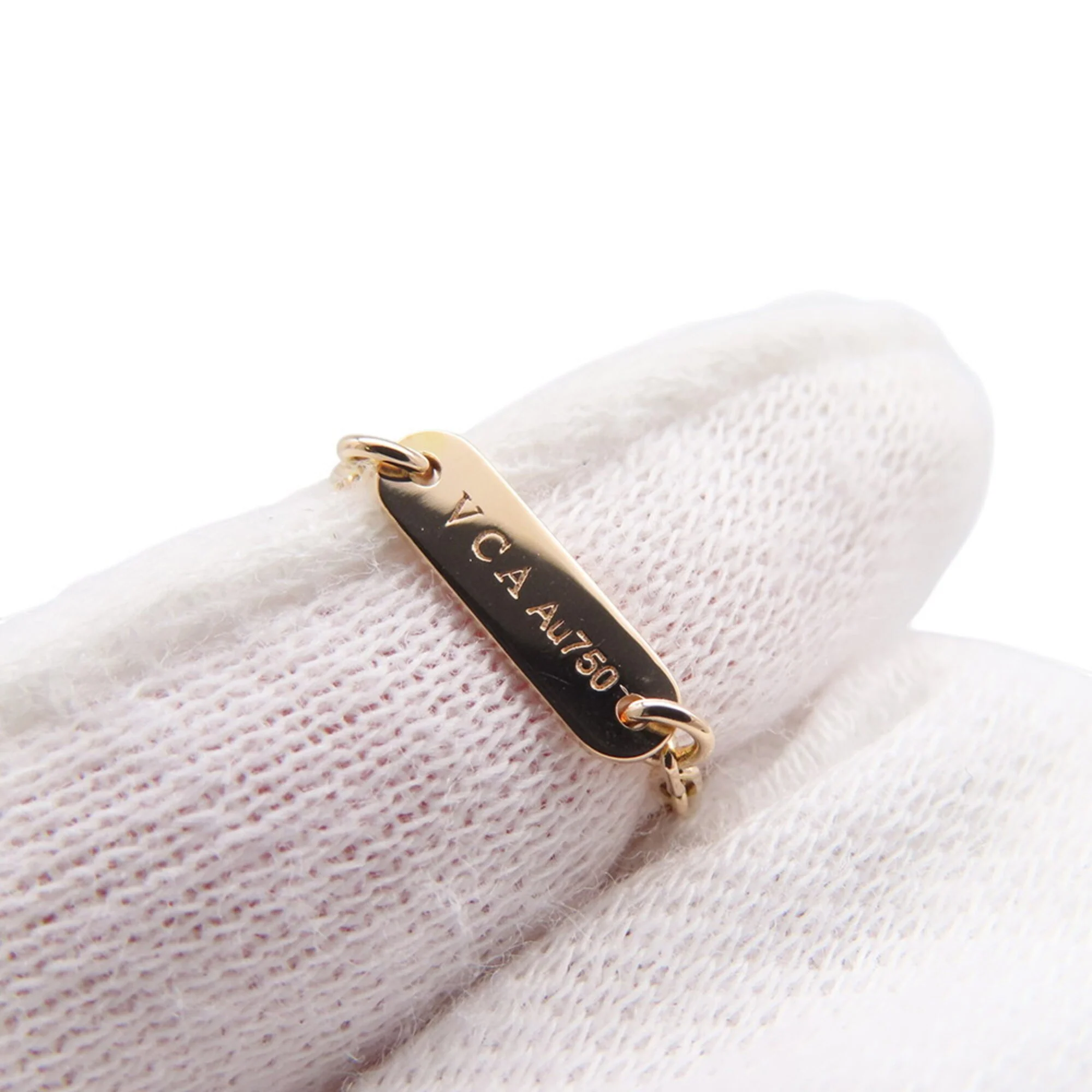 Alhambra Pendant Necklace 18K Rose Gold - Image 8