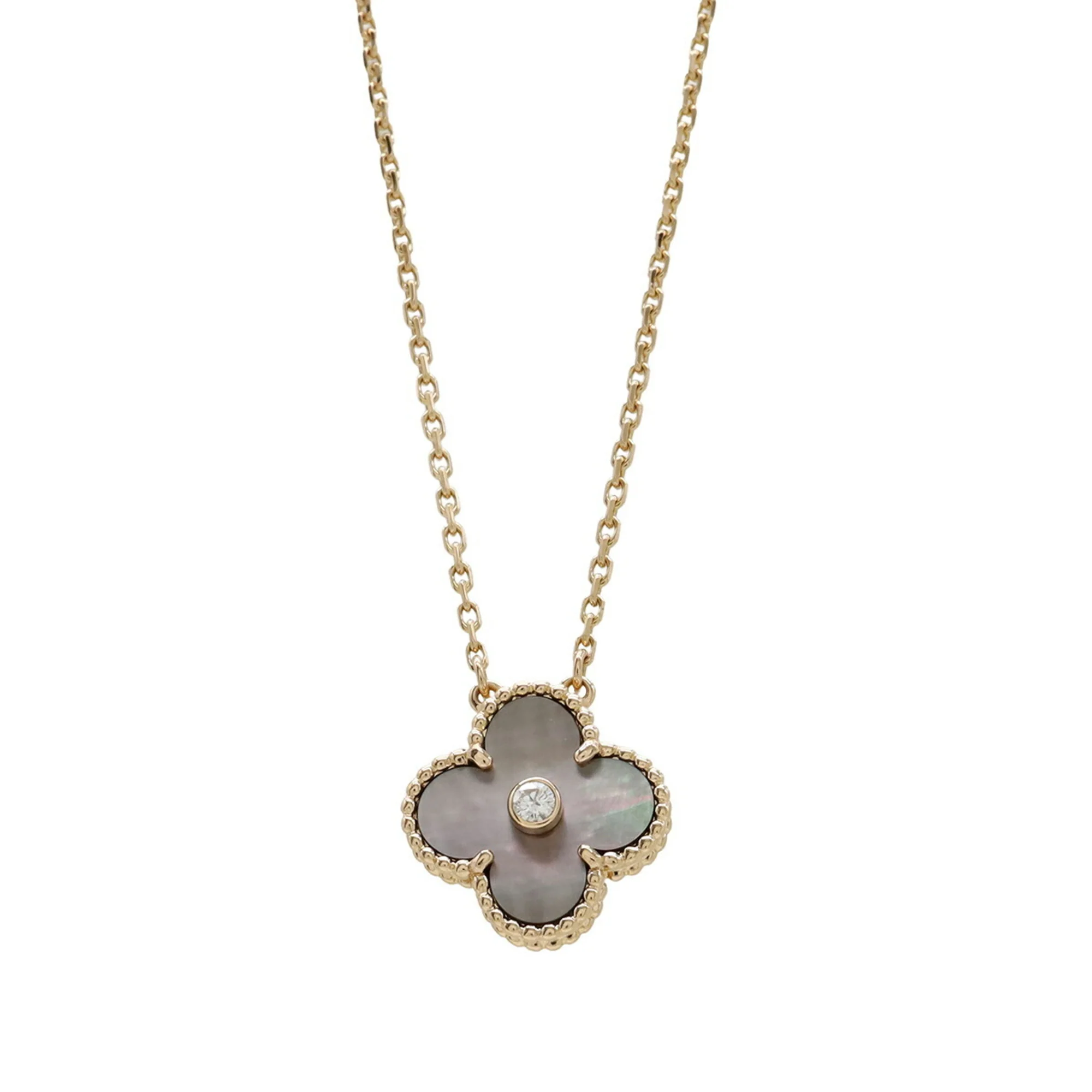 Alhambra Pendant Necklace 18K Rose Gold
