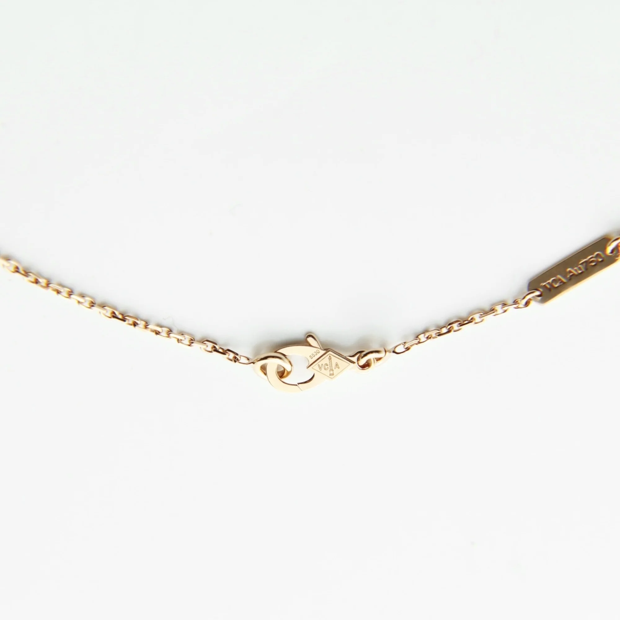 Alhambra Pendant Necklace 18K Rose Gold - Image 7