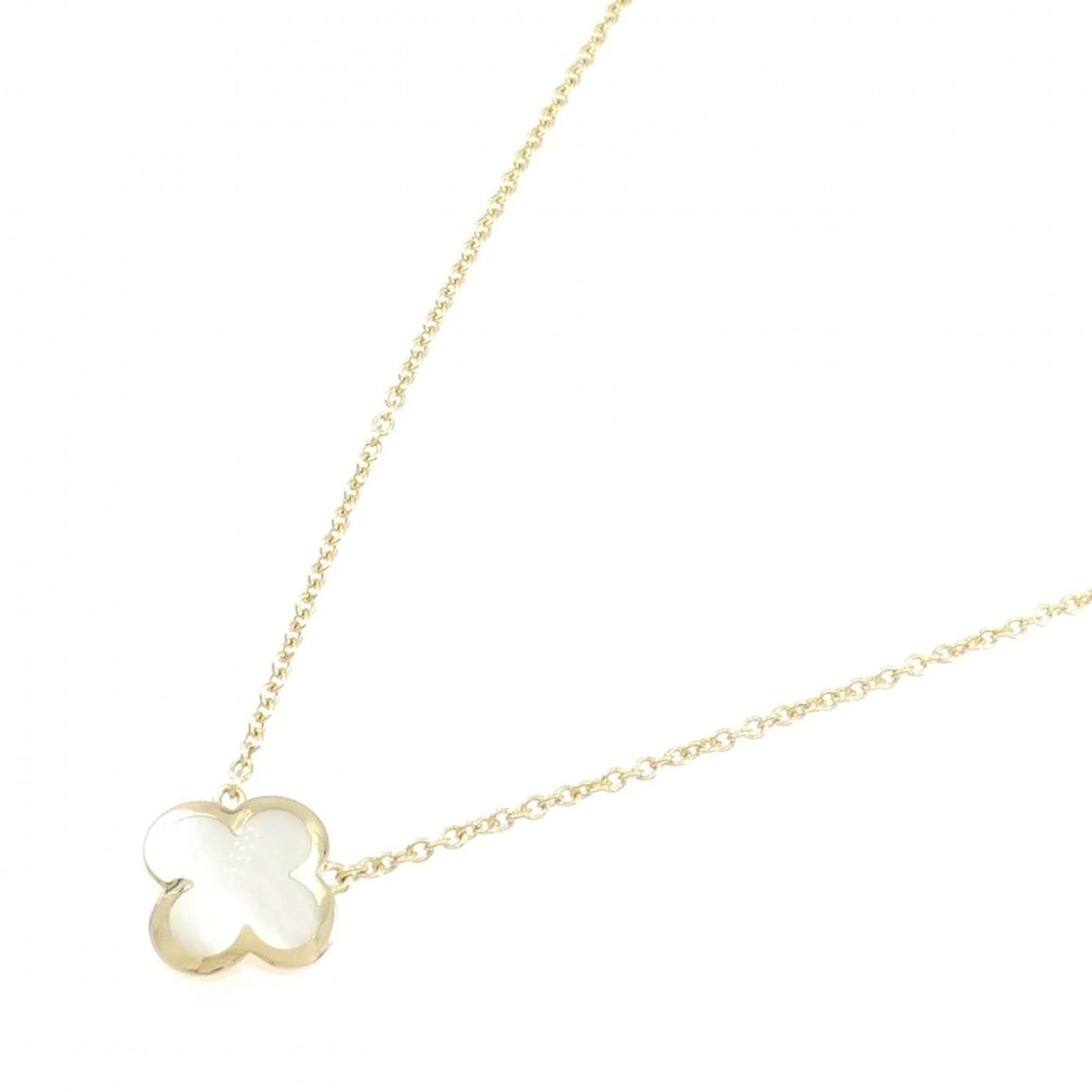 Alhambra Pendant Necklace 18K Yellow Gold and Mother of Pearl - Image 2