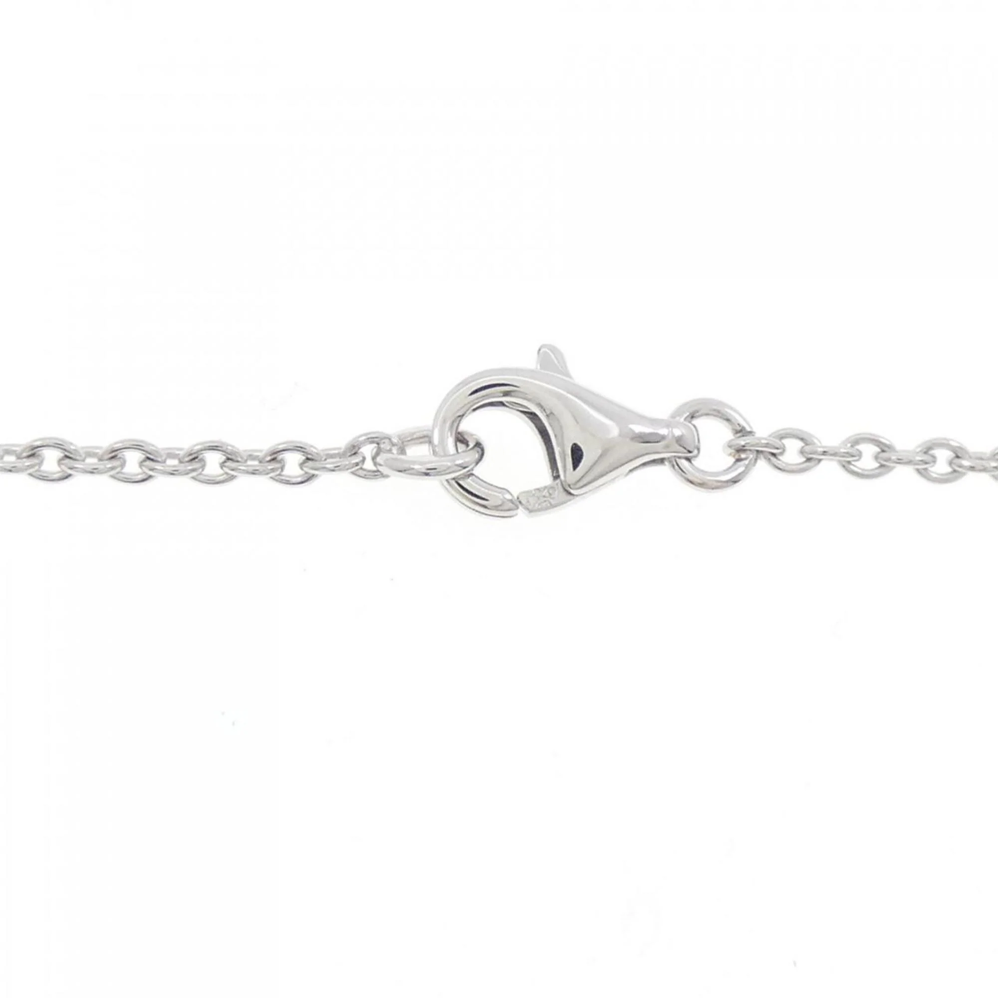 Pendant Necklace 18K White Gold With Diamond - Image 5