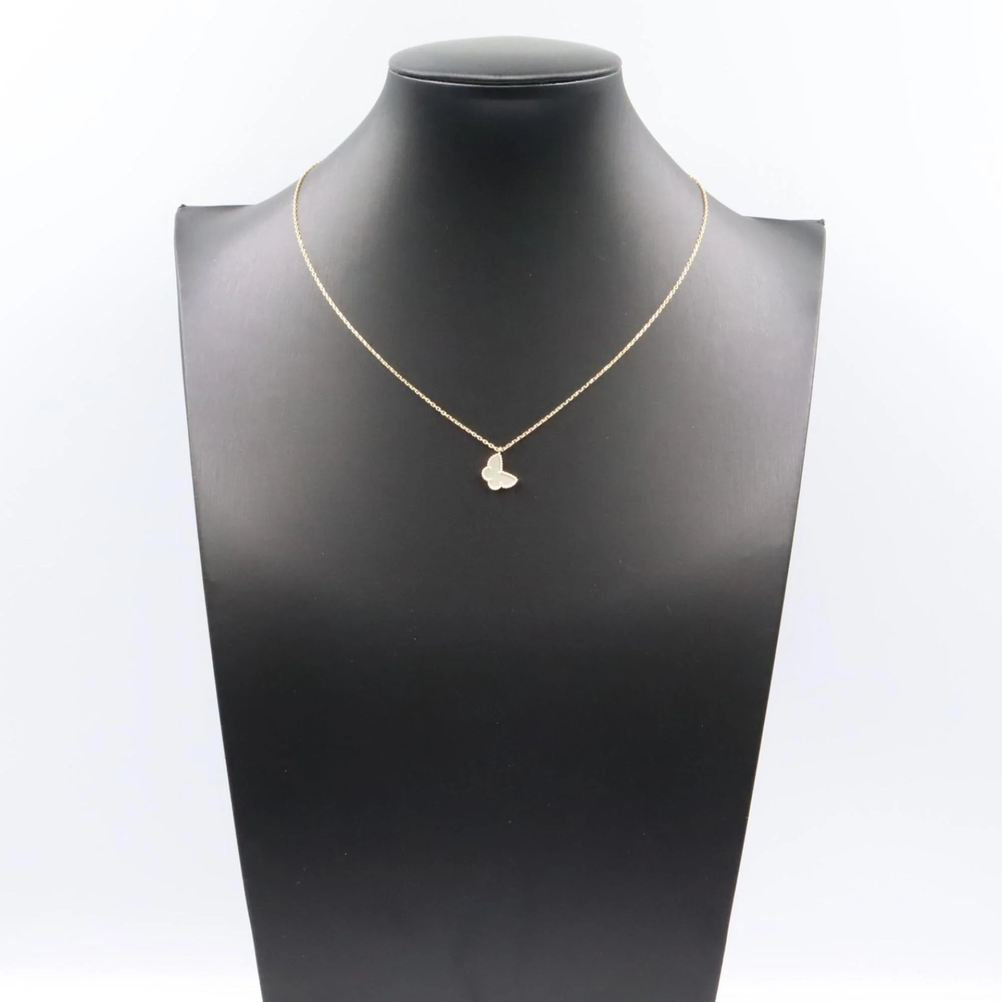 Pendant Necklace 18K Yellow Gold With Mother Of Pearl - Image 5