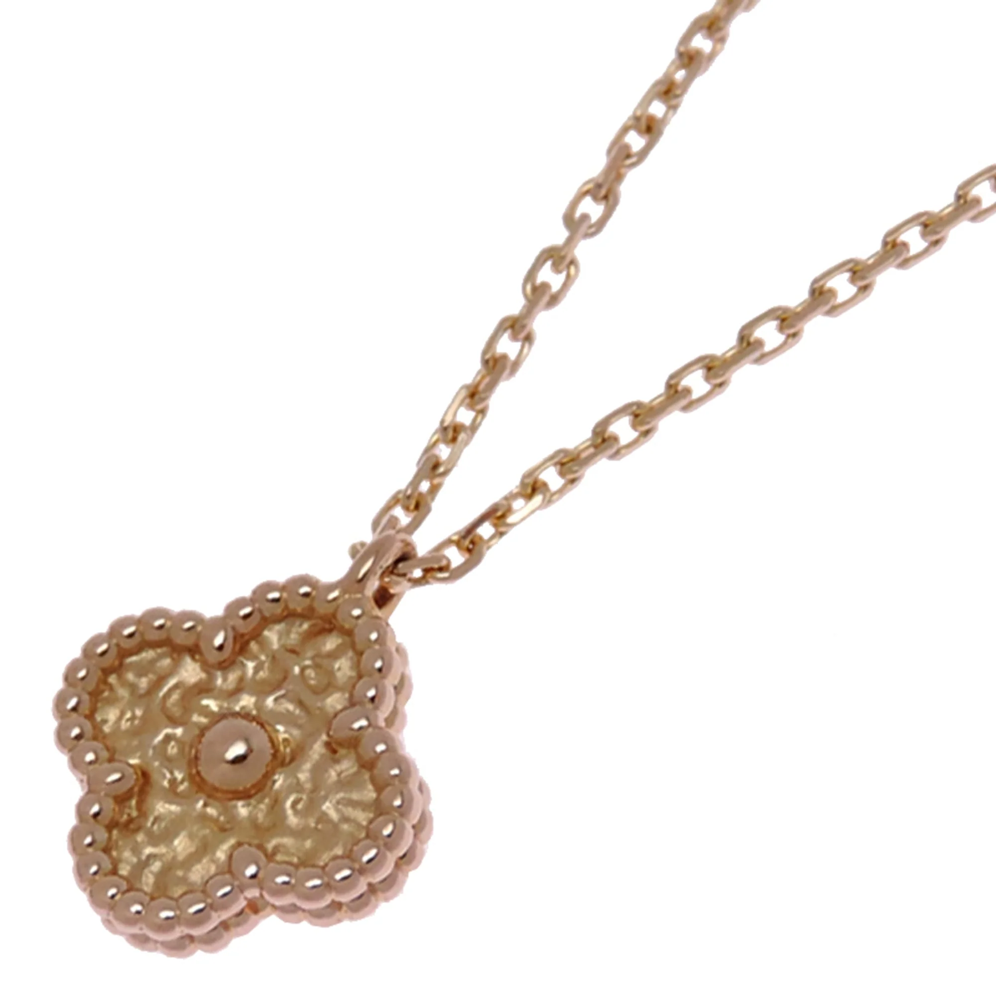 Sweet Alhambra Pendant Necklace 18K Rose Gold - Image 2