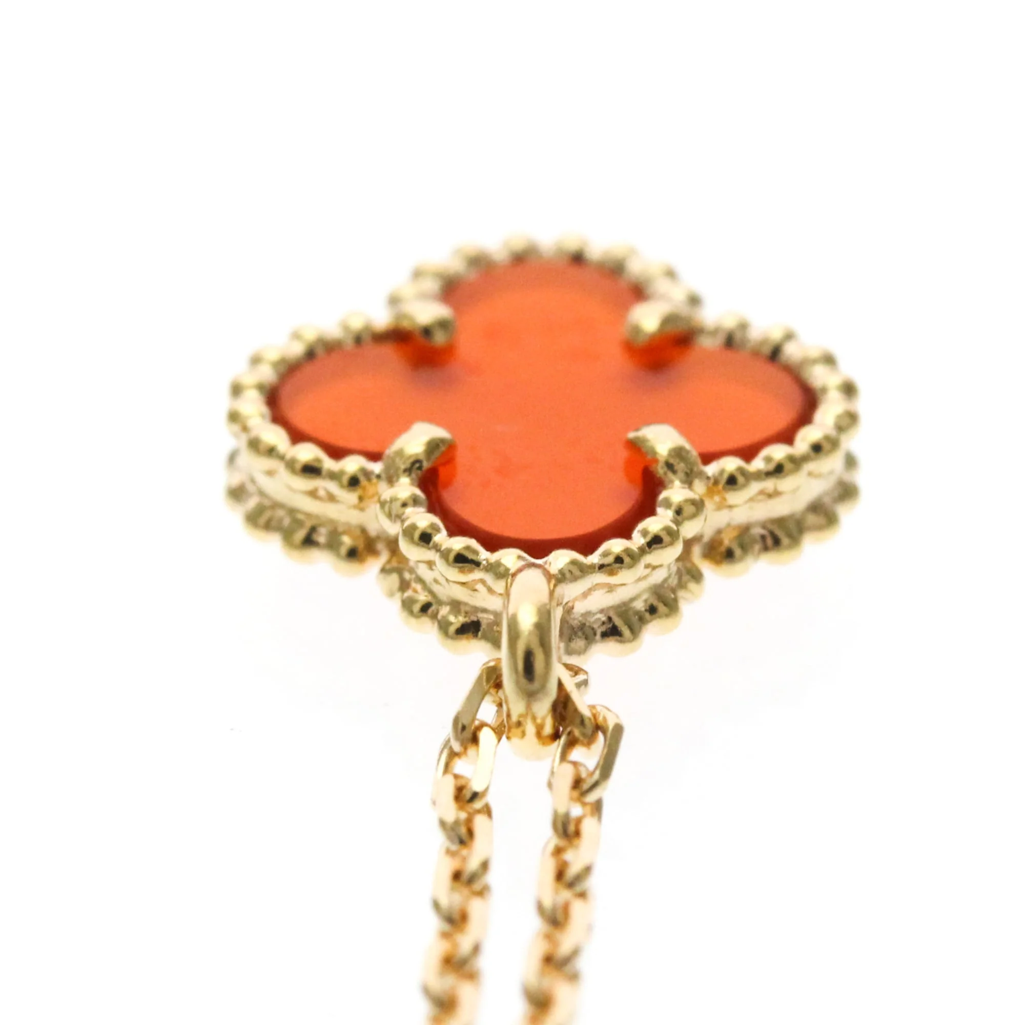 Trinity Pendant Necklace 18K Rose Gold - Image 6