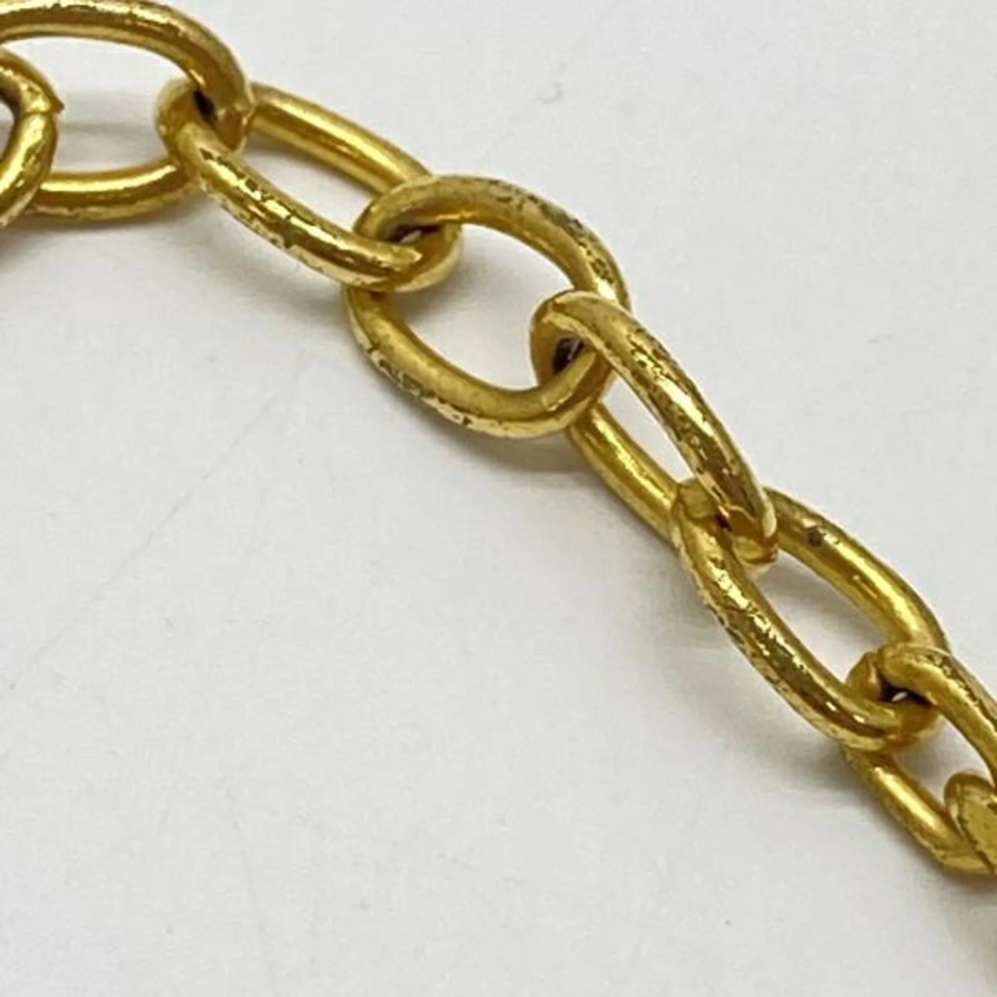 Greca Medusa Pendant Necklace Gold - Image 6
