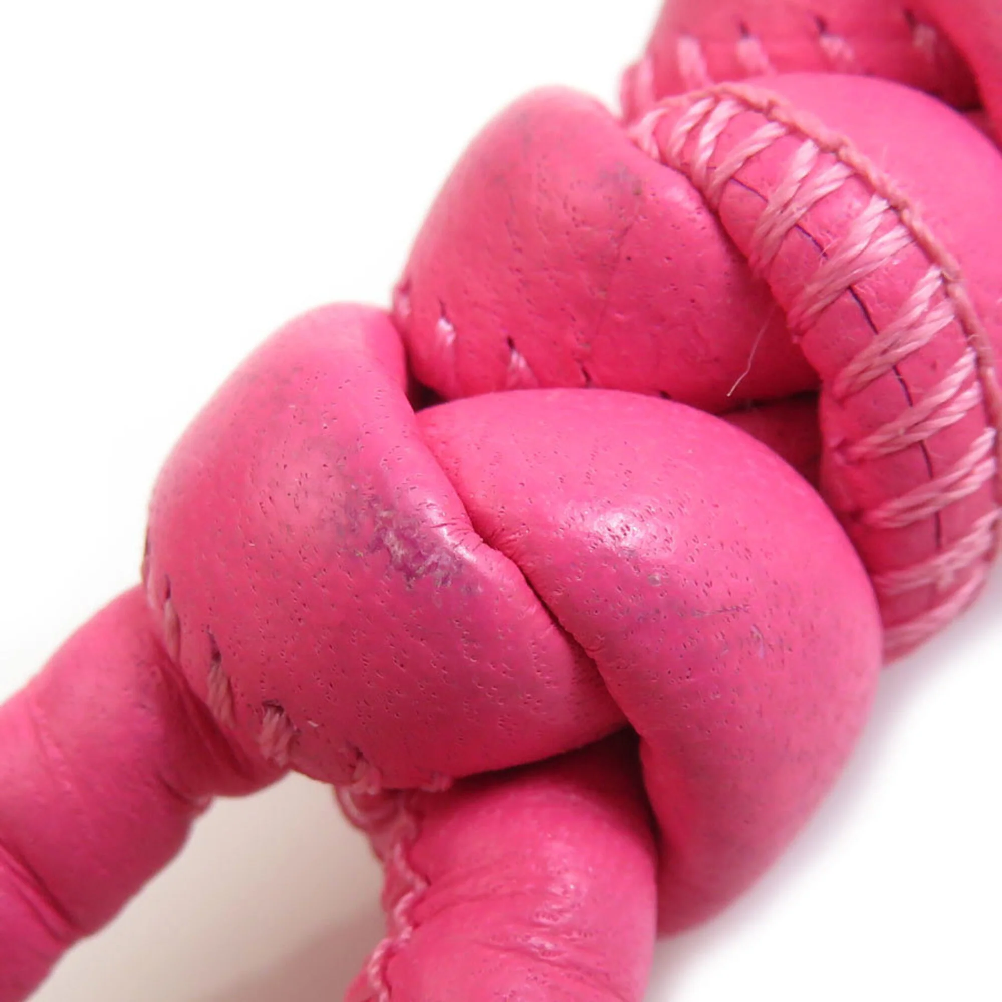 Charm Leather Pink Handbag Charm - Image 4
