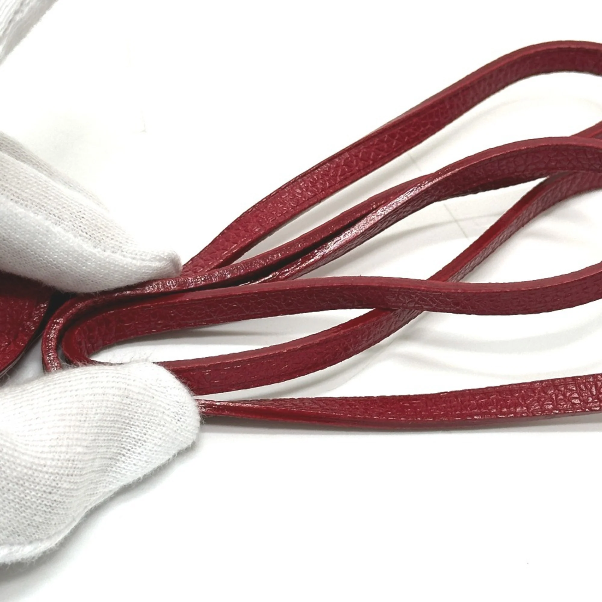 Charm Leather Red Handbag Charm - Image 9