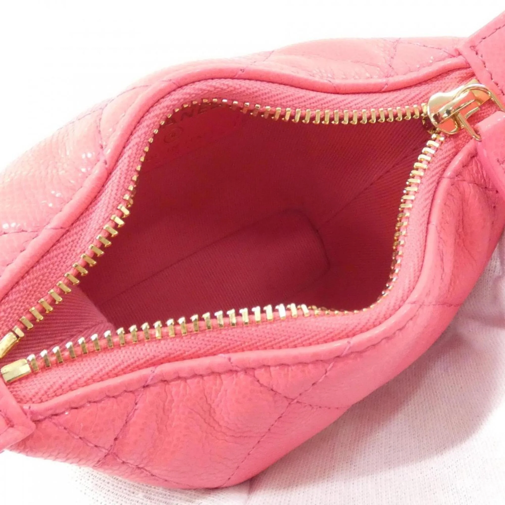 Bag Charm Leather Pink Handbag Charm - Image 7