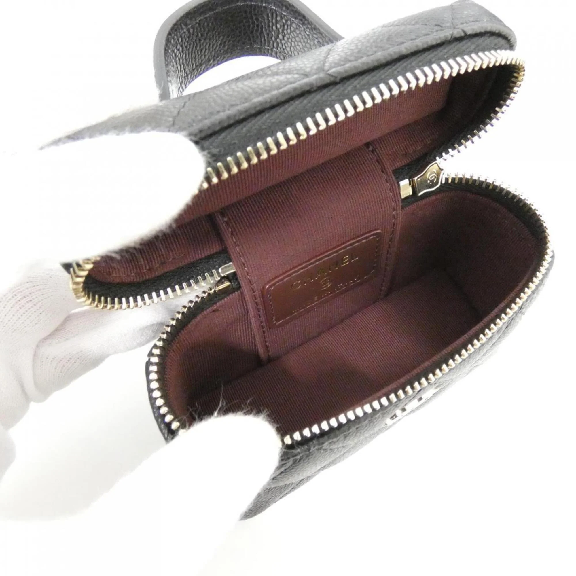 Charm Leather Black Handbag Charm - Image 6