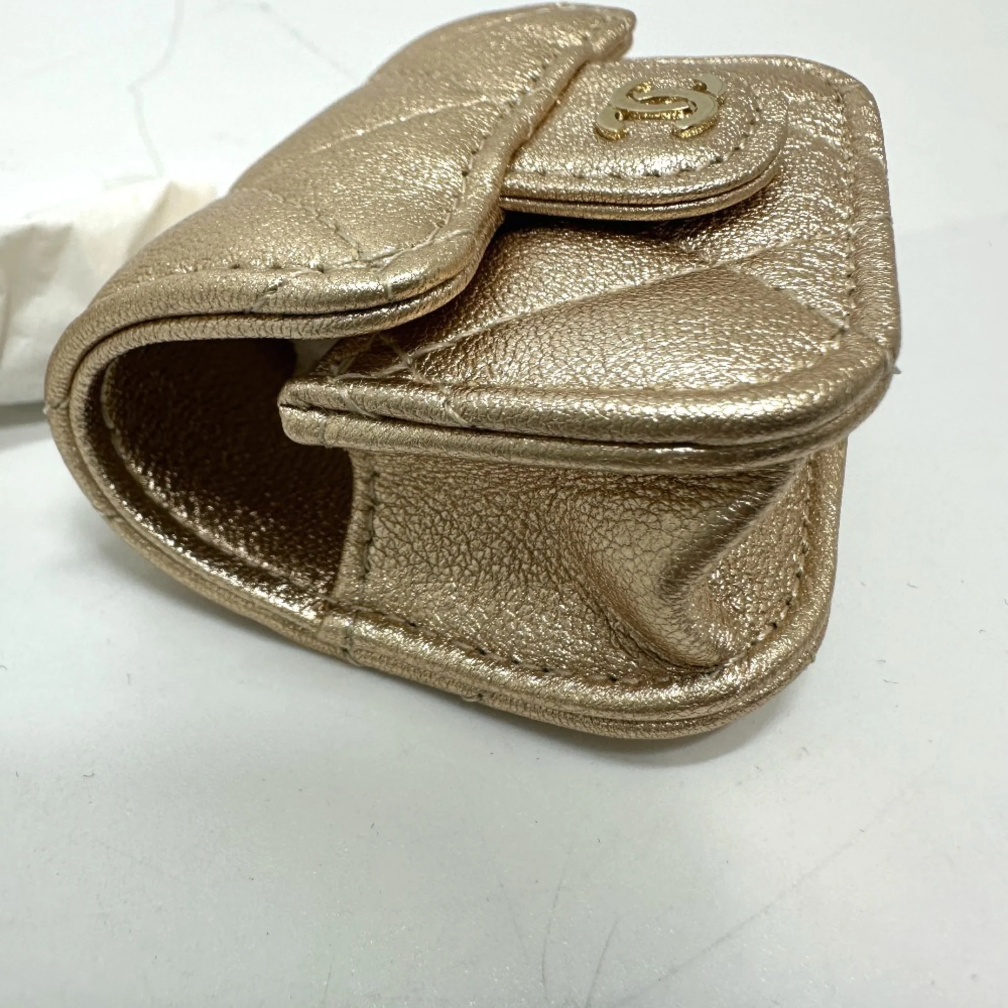 Charm Leather Gold Handbag Charm - Image 9