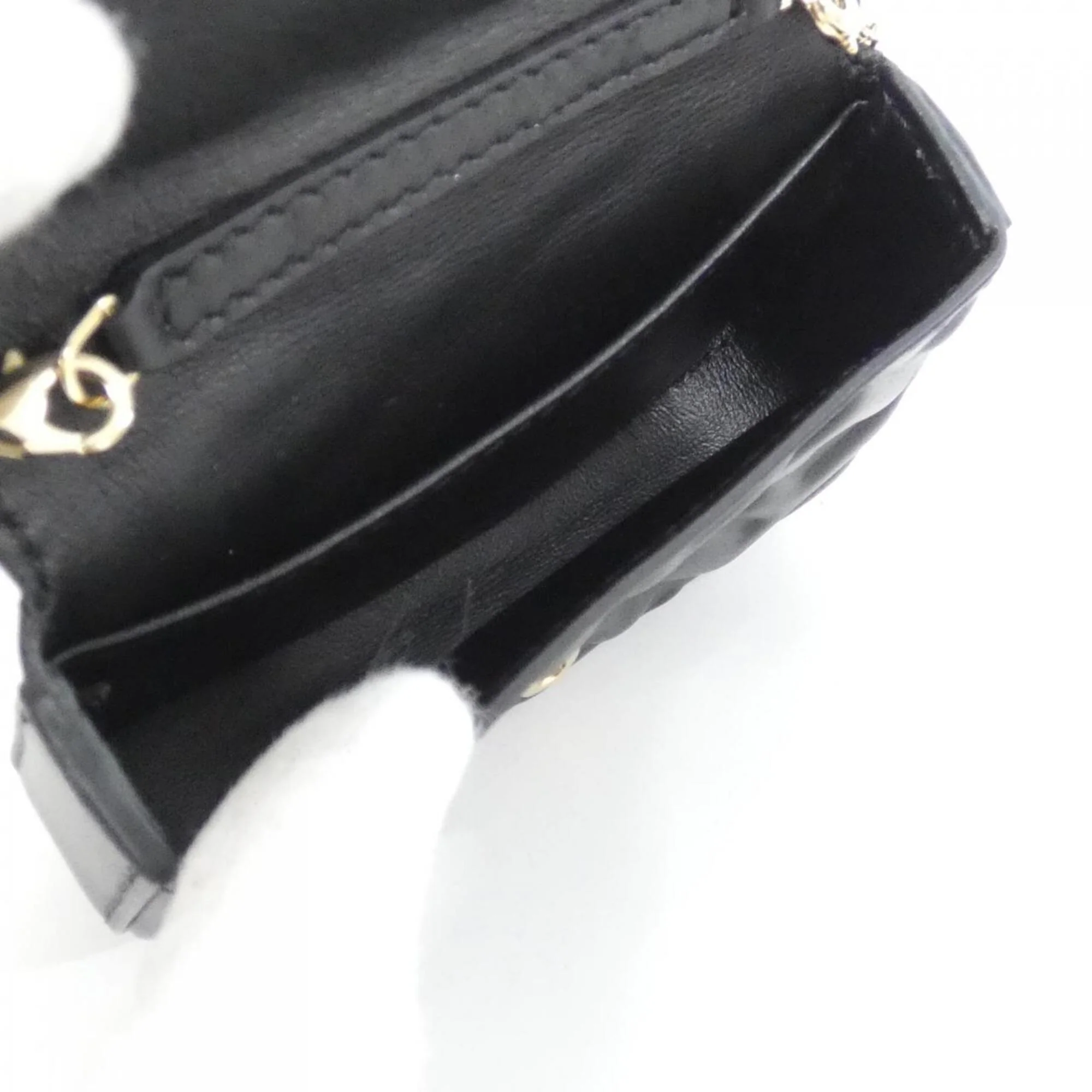 Charm Leather Black and Gold Handbag Charm - Image 8
