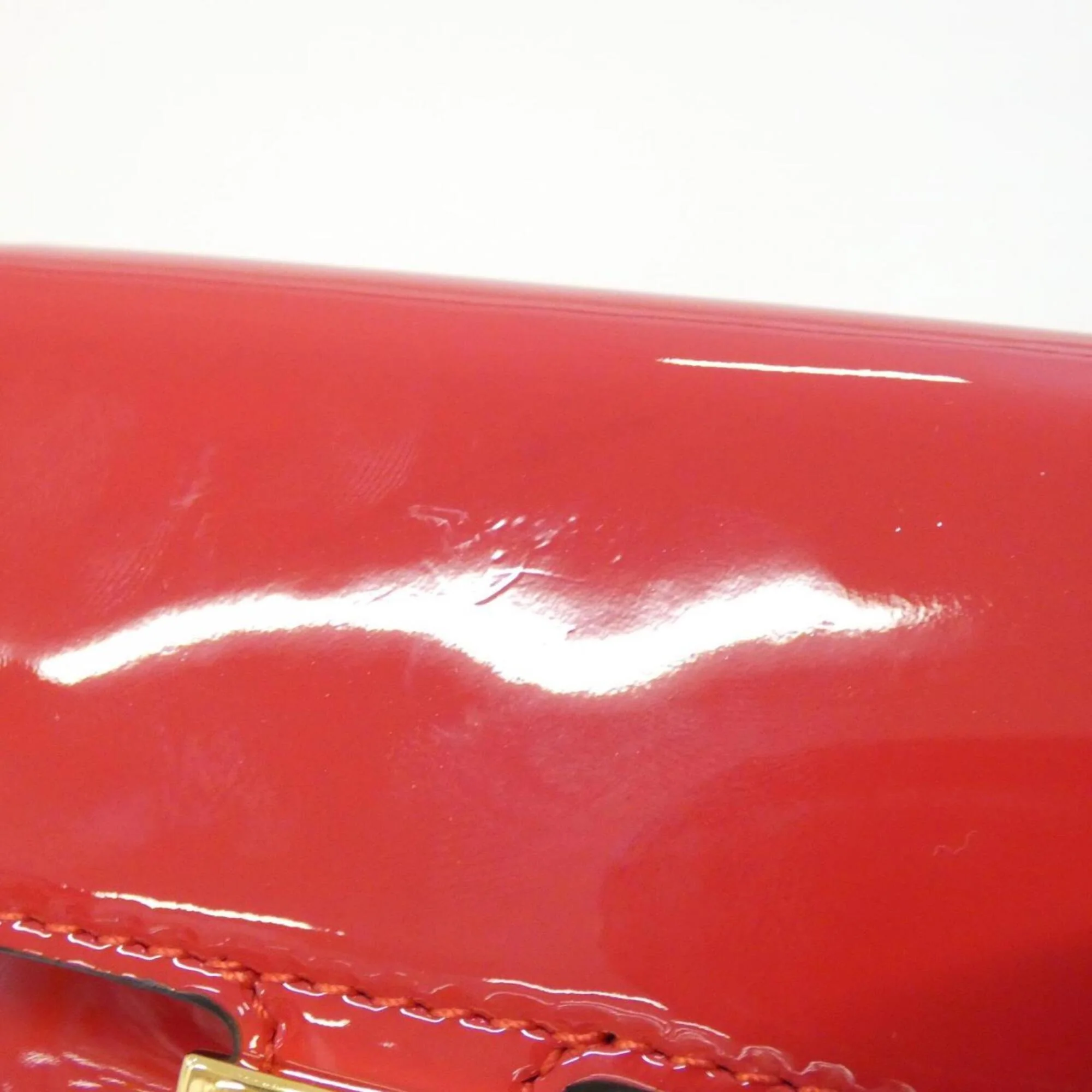 Nano Baguette Charm Enamel Red Handbag Charm - Image 4
