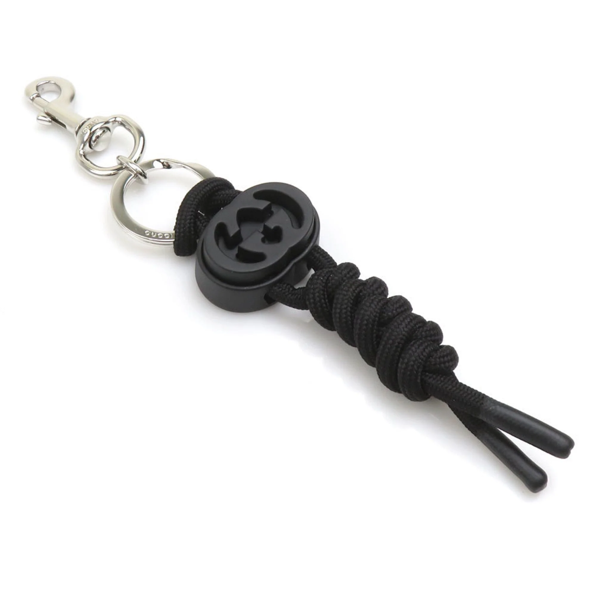 Charm Keyring Nylon Black Handbag Charm