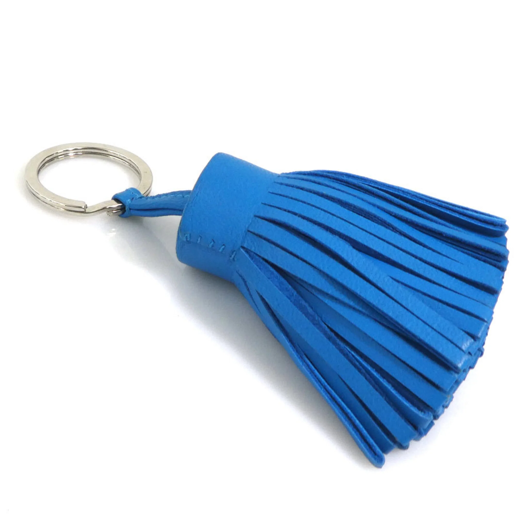Carmen Charm Agneau Milo Blue Handbag Charm - Image 3