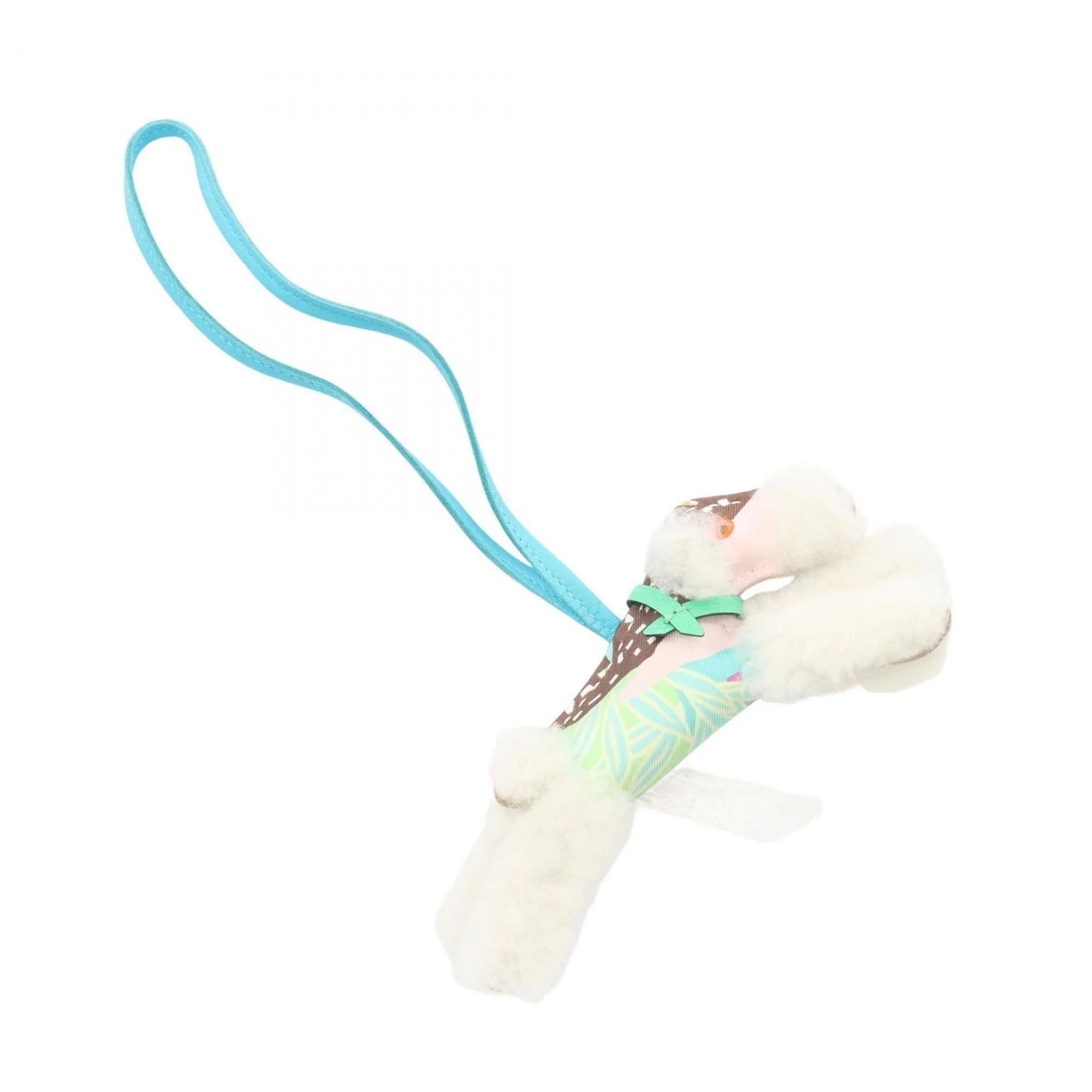 Charm Agneau Milo and Leather Handbag Charm - Image 2