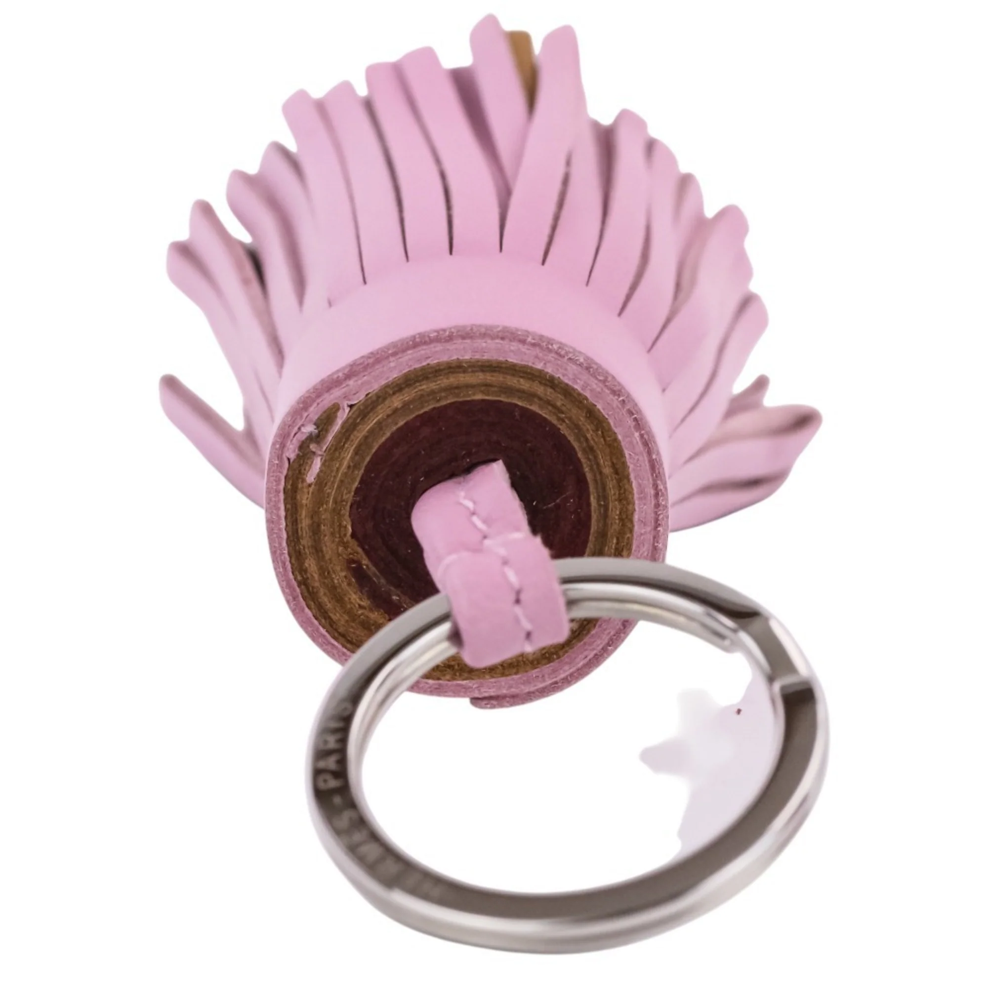 Charm Agneau Milo Beige Pink Red Handbag Charm - Image 5